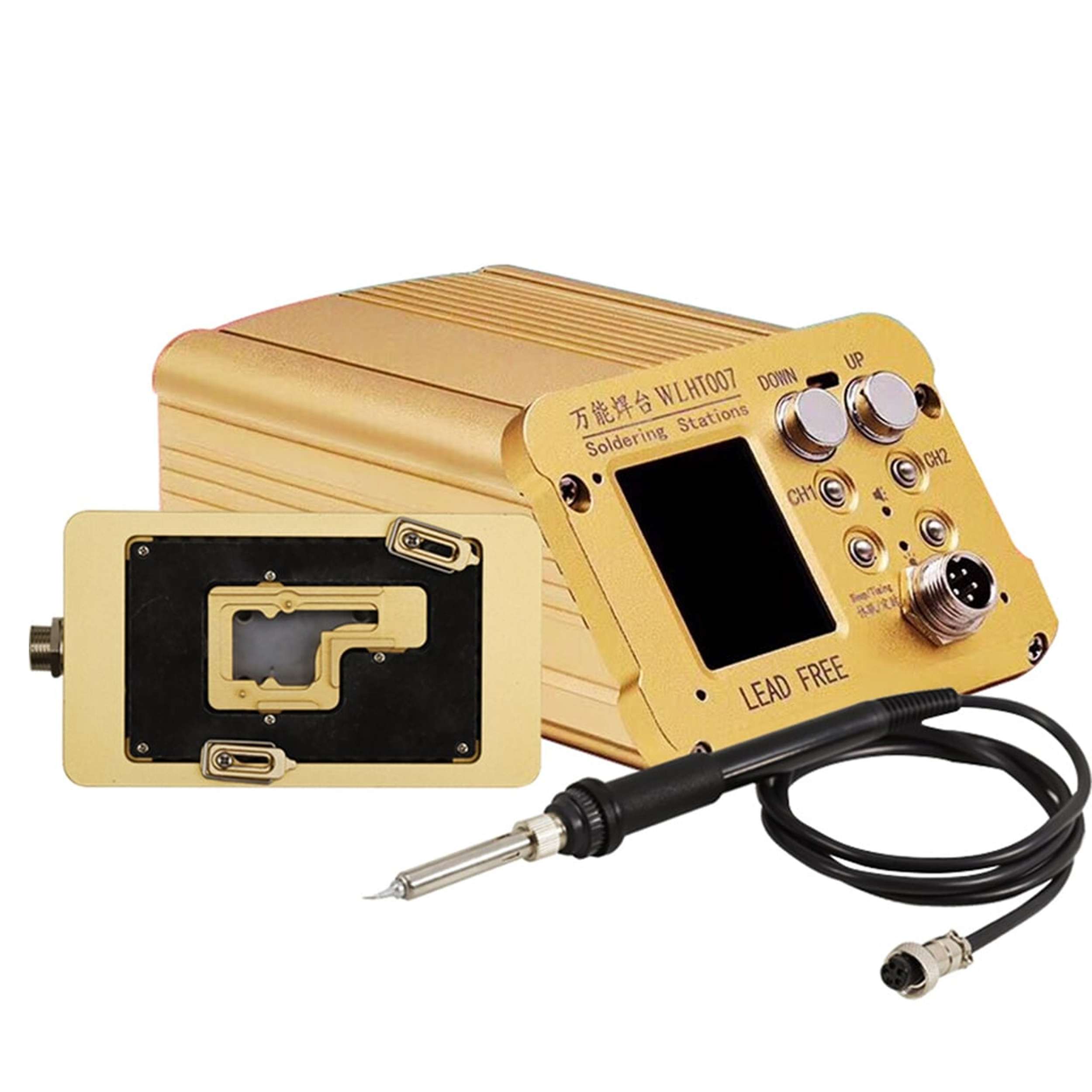 Ht007 Intelligent Motherboard Layer Soldering Station Main Hub Compatible For Iphone 6 To 15 Pro Max (Heating Modules Sold Separately) (Wl)
