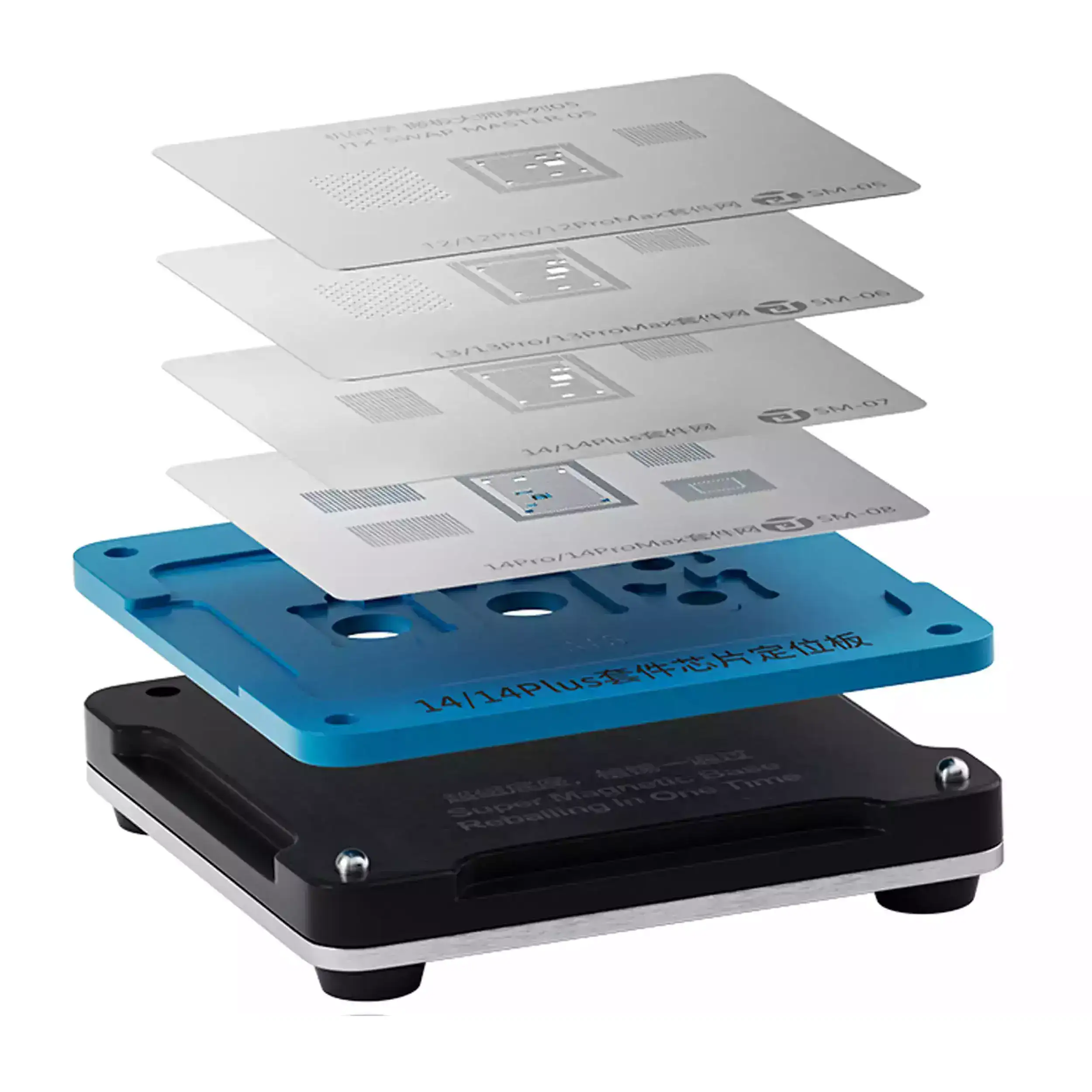 Ip Reballing Platform With Magnetic Base Compatible Iphone X-14 Series (Jitongxue)