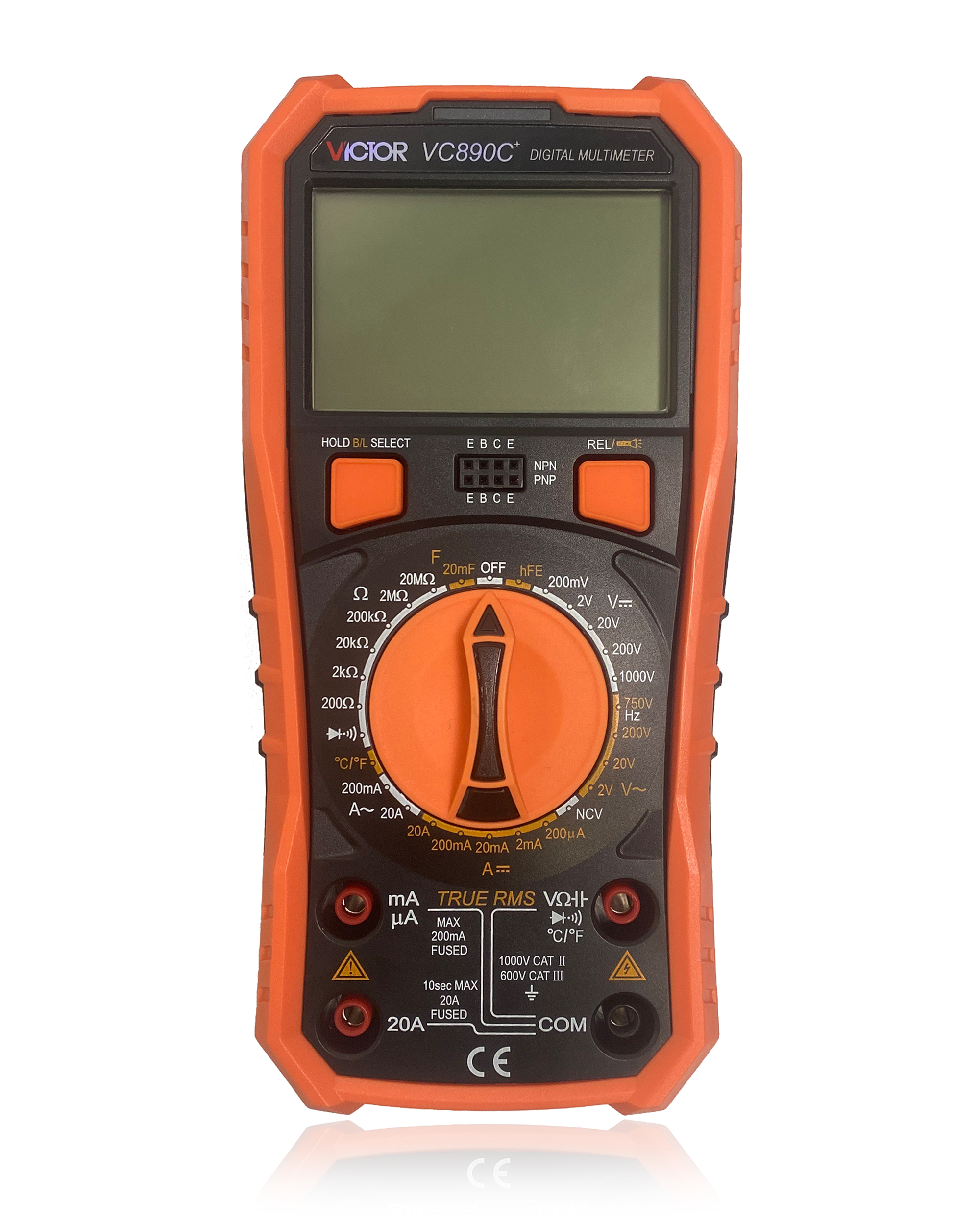 Victor Vc890C+ Digital Dmm Multimeter Ohm Voltmeter