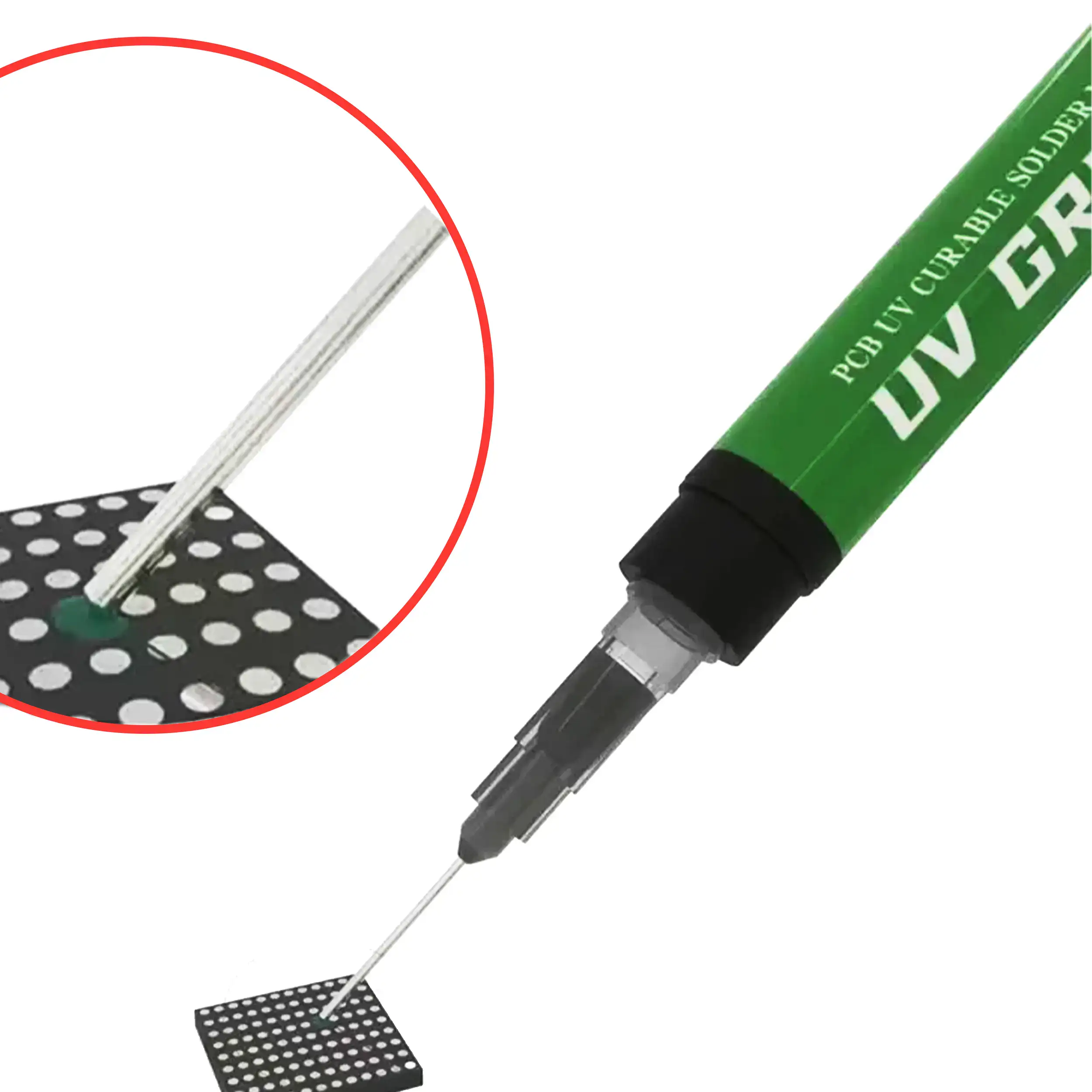 Pcb Uv Green Curable Solder Mask 10Cc (2Uul)