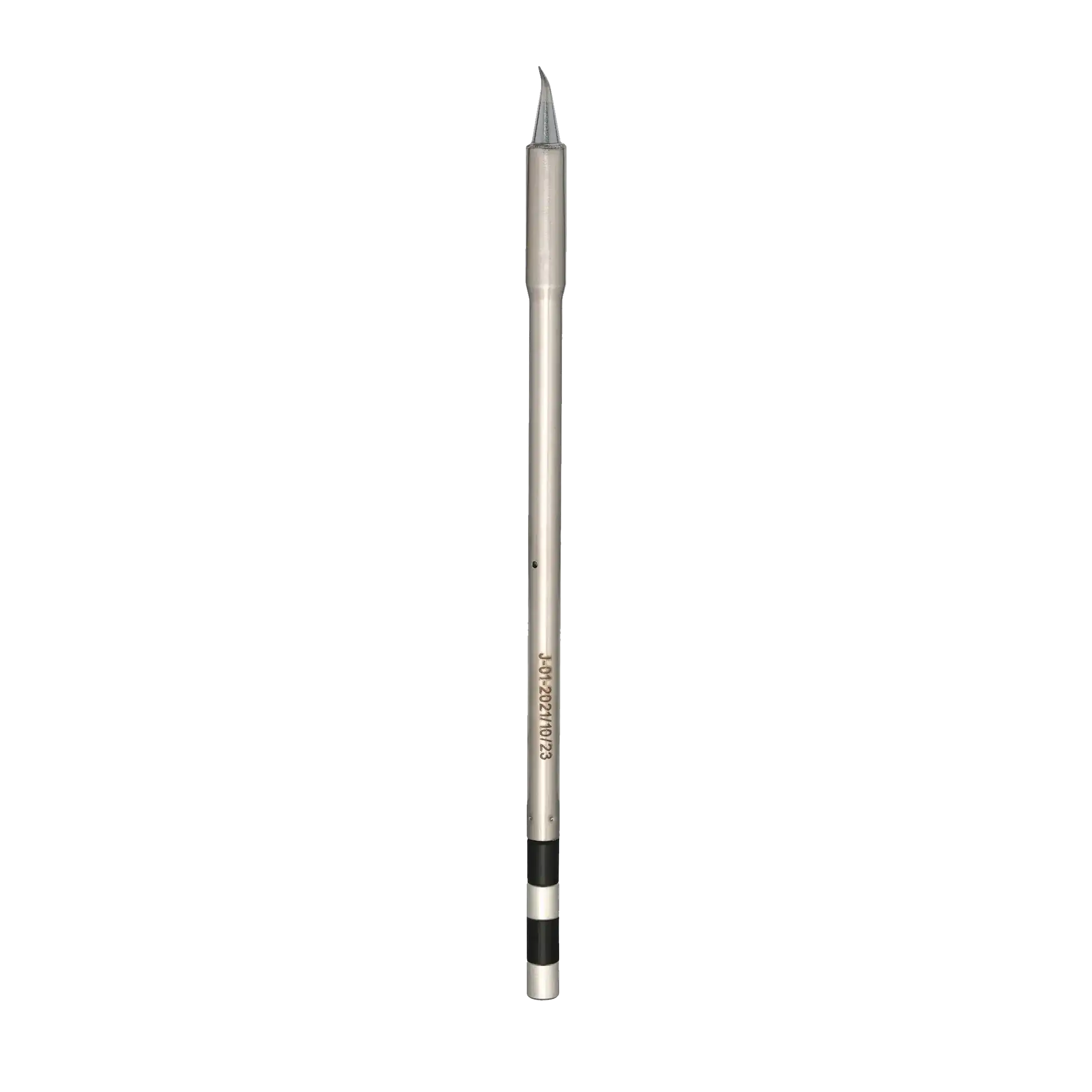 Soldering Iron Handle Pen: Conical Curved Tip (Model # Tss02-J) (Compatible With Soldering Station Ts1200A) (Quick)