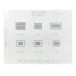 Wifi Stencil Compatible For Macbook (A1989 / A1990 / A2159 / A1706 / A1534, 2015-2016 / A1932) (Mac 8)
