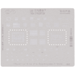 U-Ip11 0.12Mm A16/A17 Universal Cpu Rework Repair Bga Reballing Stencil Compatible For Iphone 15 Series (Amaoe) (V3.0)