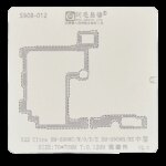 Reballing Stencil For Motherboard Middle Layer Compatible For Samsung Galaxy S22 Ultra (Amaoe)