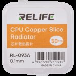 Rl-093A Chip Heat Sink Copper Sheet / 0.1Mm (50 Pack) (Relife)