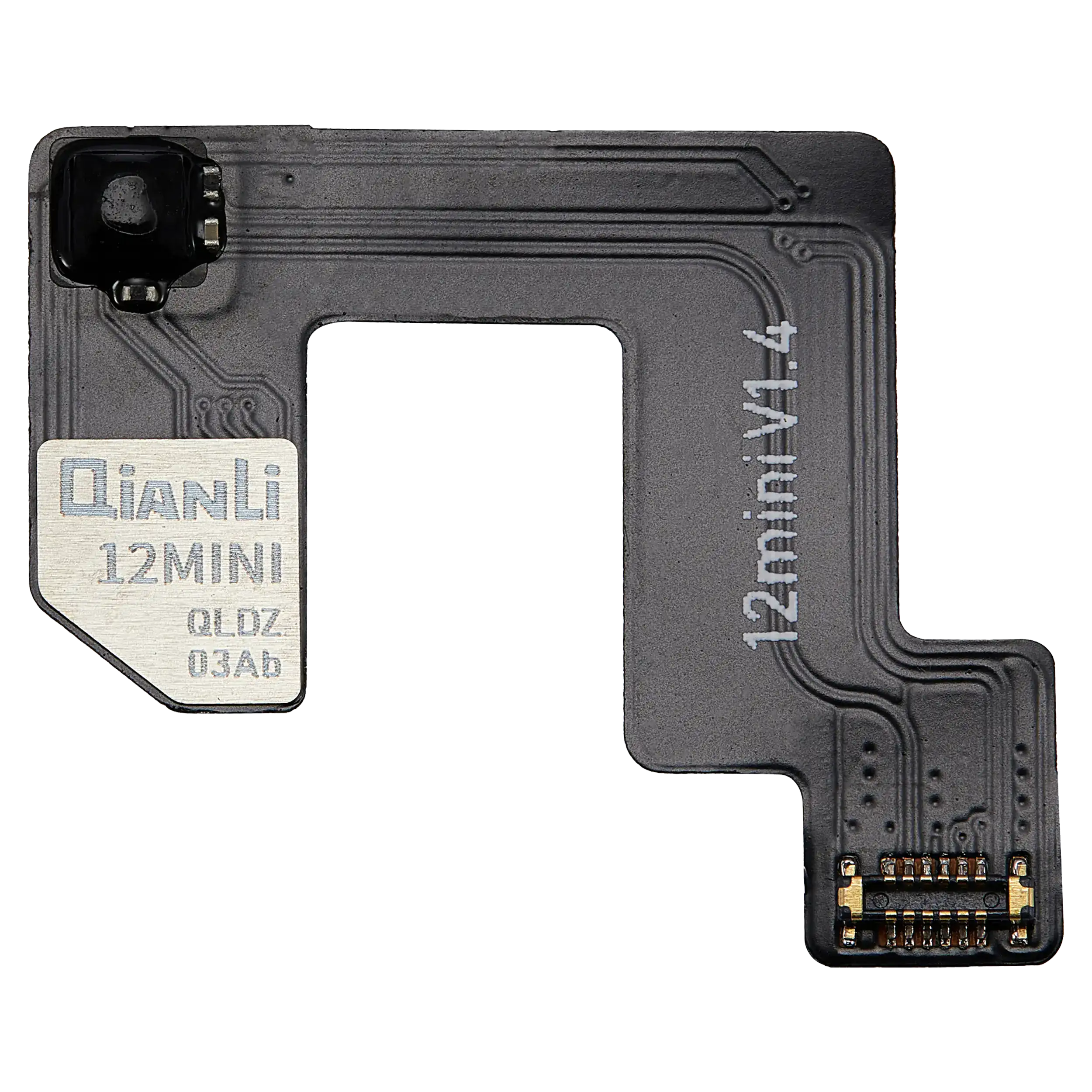 Clone-Dz03 Face Id Tag-On Flex Cable Compatible For Iphone 12 Mini (Qianli)