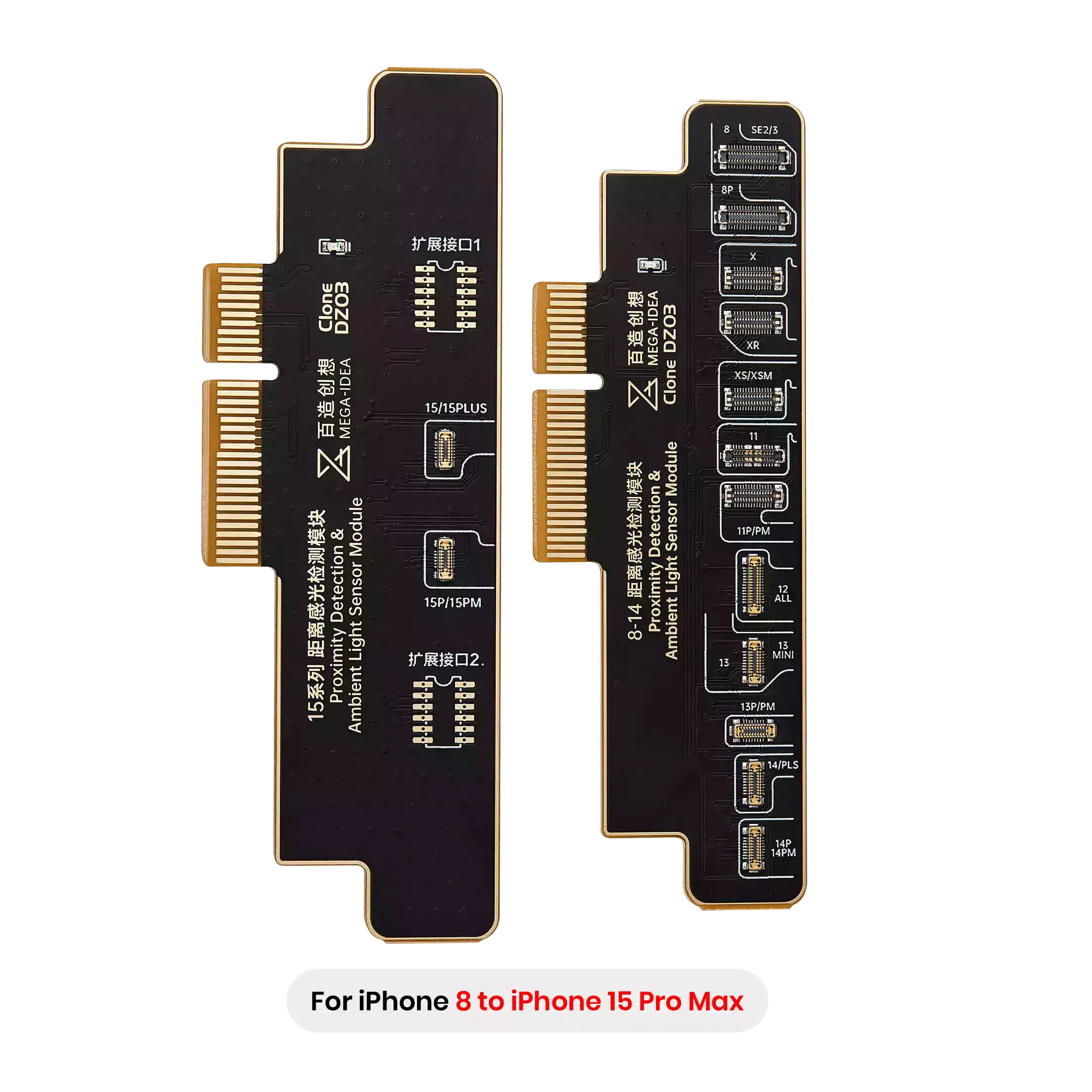 Clone-Dz03 Proximity Sensor Board Compatible For Iphone 8-15 Pro Max (Qianli)