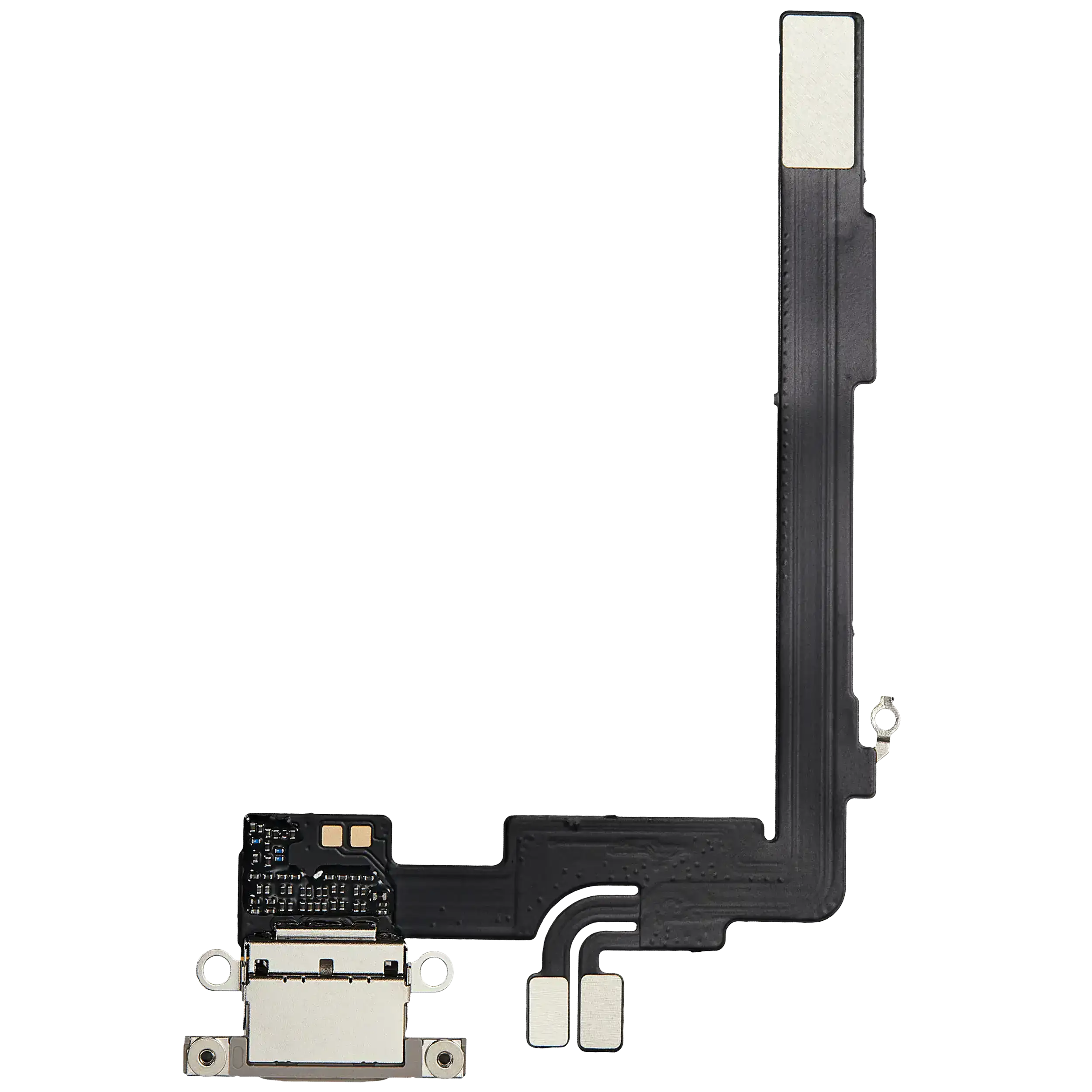 Charging Port Flex Cable With Board Compatible For Iphone 16 Pro Max (Official - Not Aftermarket) (Natural Titanium)