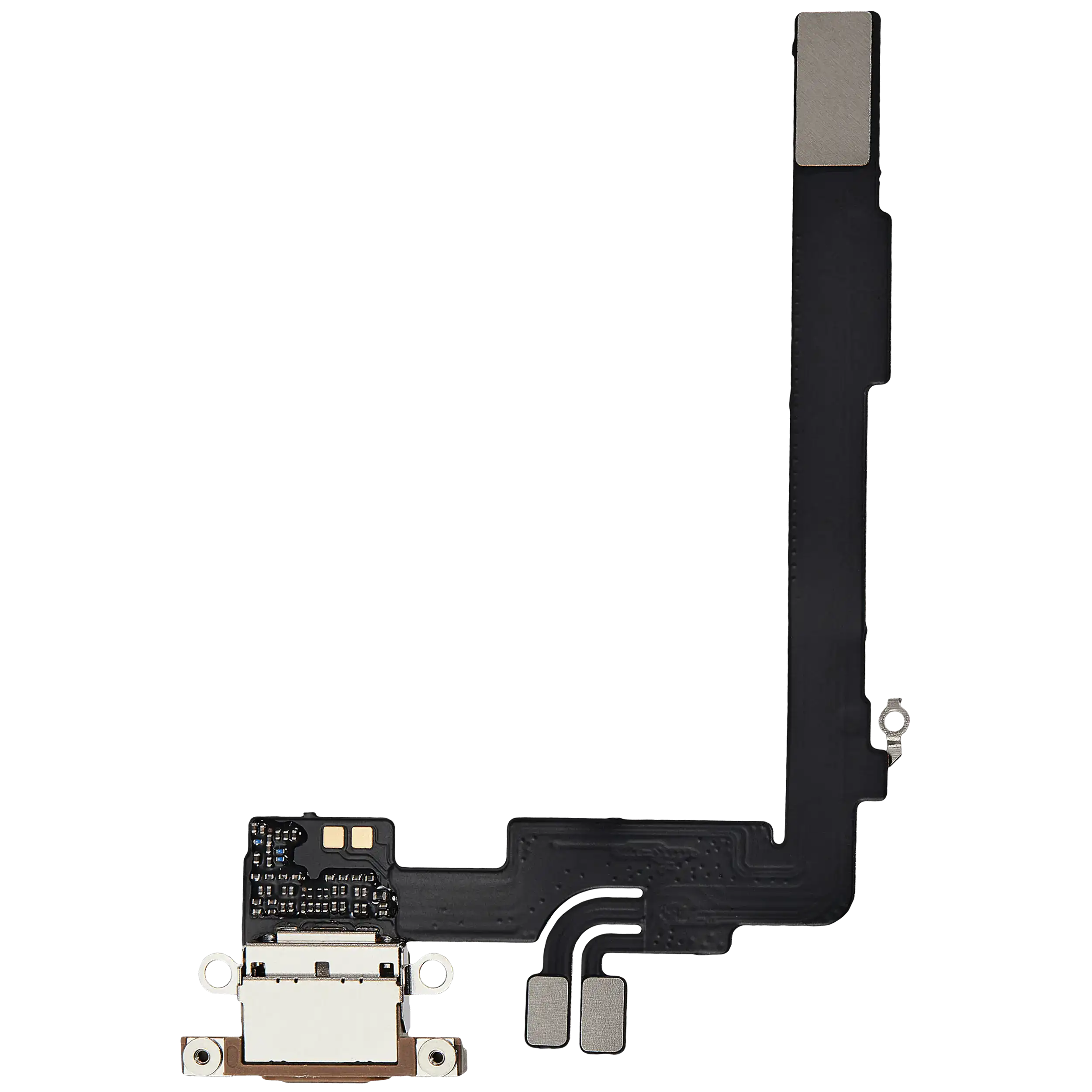 Charging Port Flex Cable Compatible For Iphone 16 Pro Max (Aftermarket Plus) (Desert Titanium)