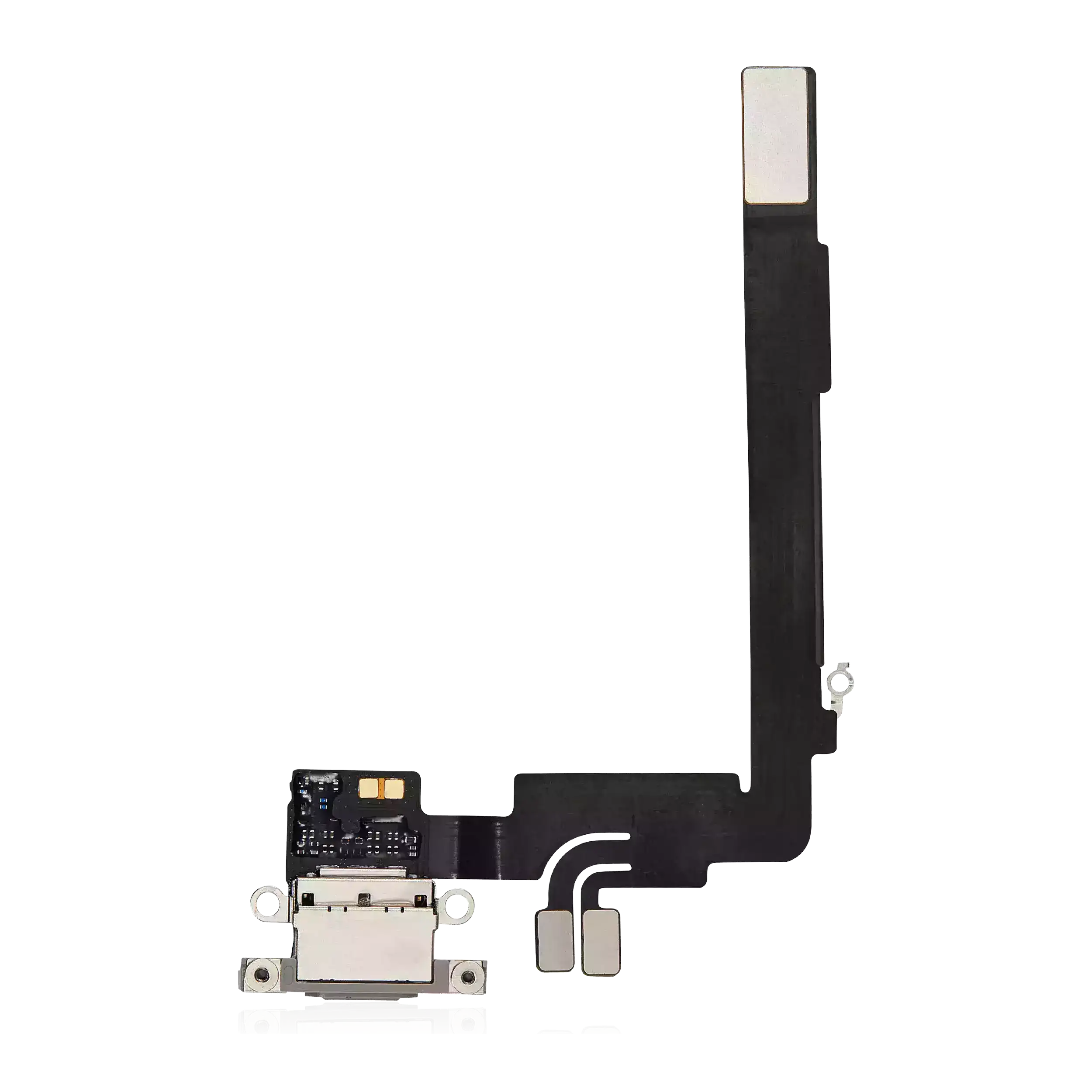 Charging Port Flex Cable Compatible For Iphone 16 Pro Max (Premium) (Natural Titanium)