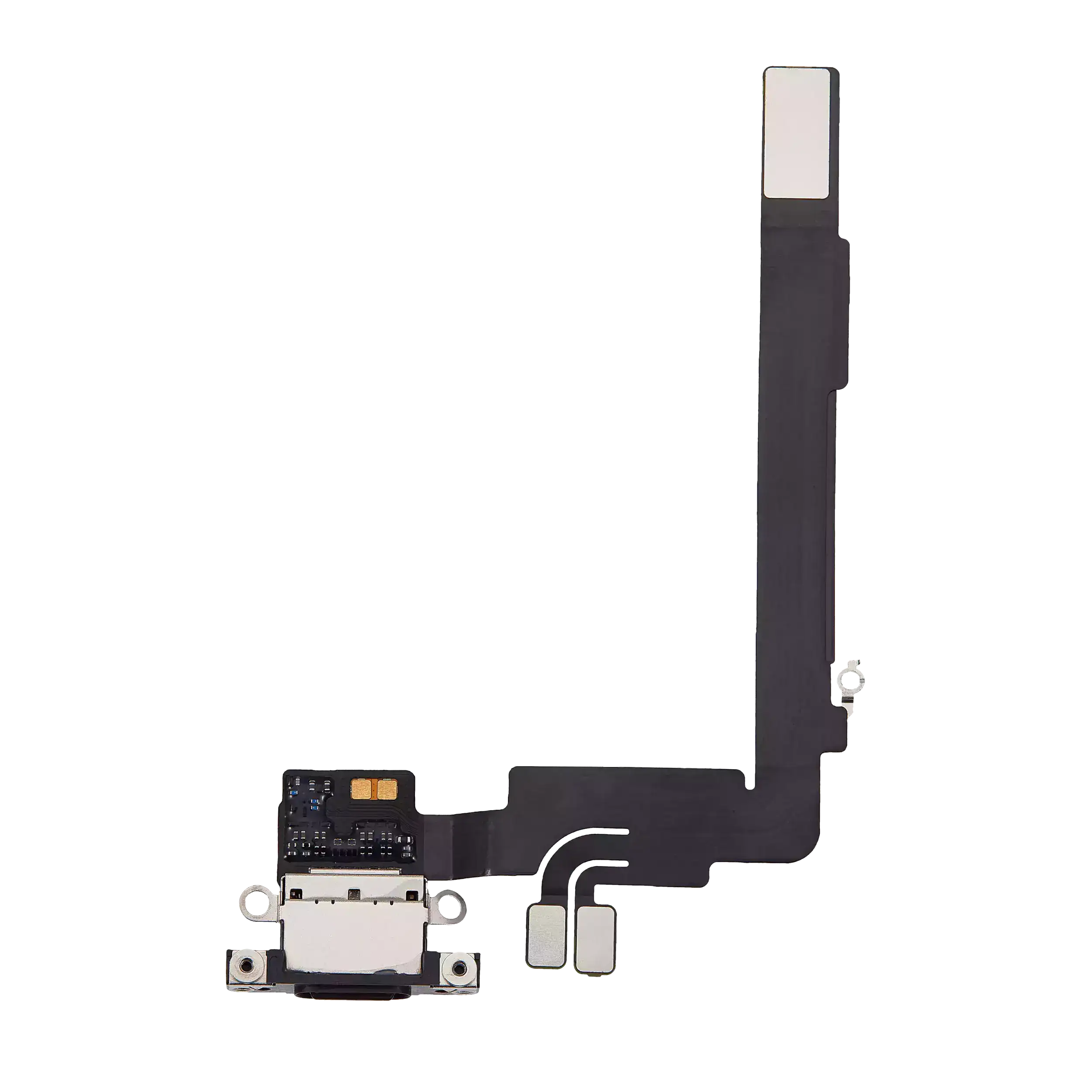 Charging Port Flex Cable Compatible For Iphone 16 Pro Max (Premium) (Black Titanium)