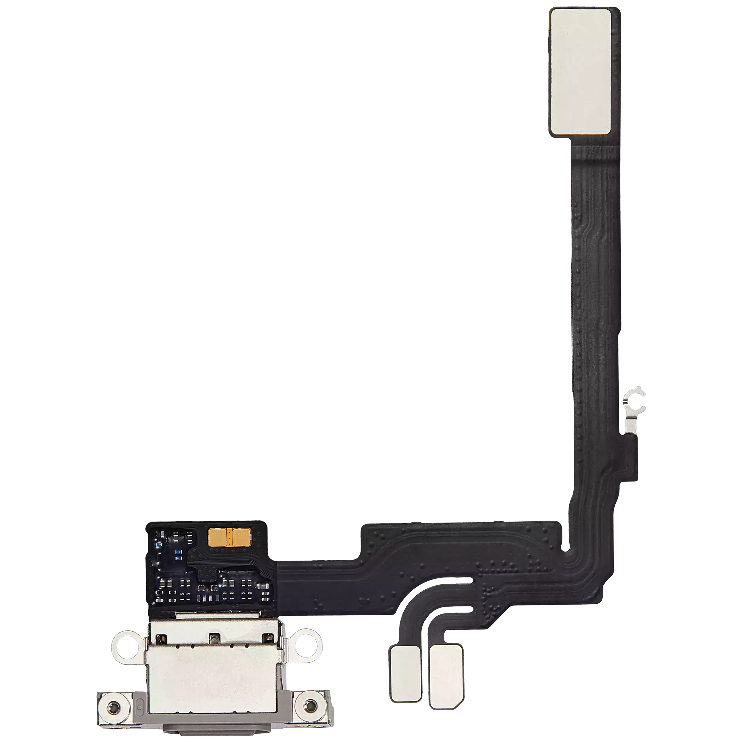 Charging Port Flex Cable With Board Compatible For Iphone 16 Pro (Official - Not Aftermarket) (Natural Titanium)