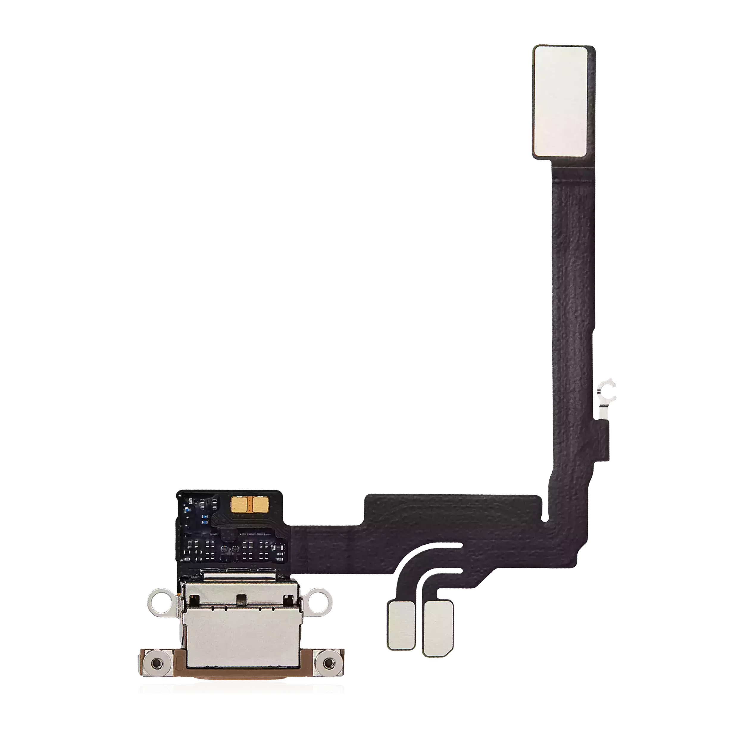 Charging Port Flex Cable Compatible For Iphone 16 Pro (Premium) (Desert Titanium)