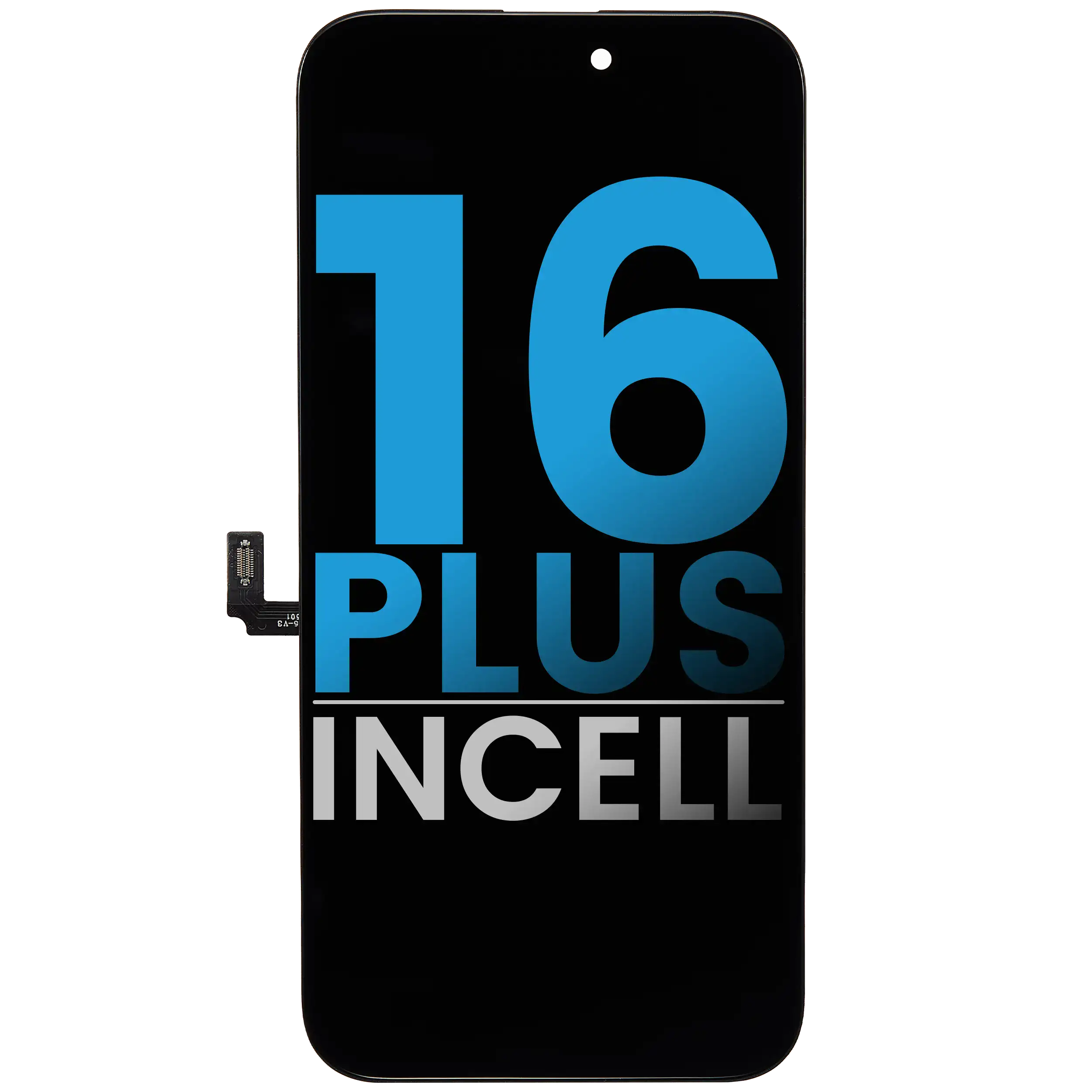 Lcd Assembly Compatible For Iphone 16 Plus (Aftermarket :Aq7 / Incell)