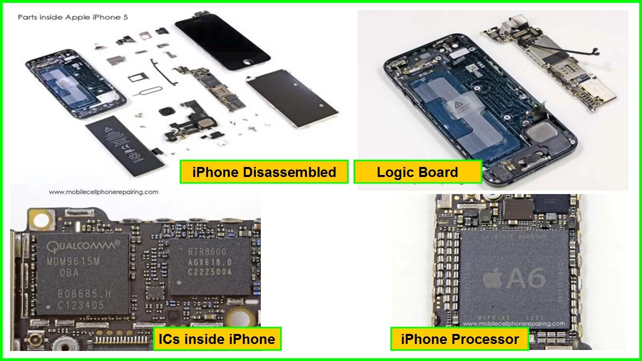 Oled Assembly Compatible For Iphone 16 (Used Pull Grade : A )
