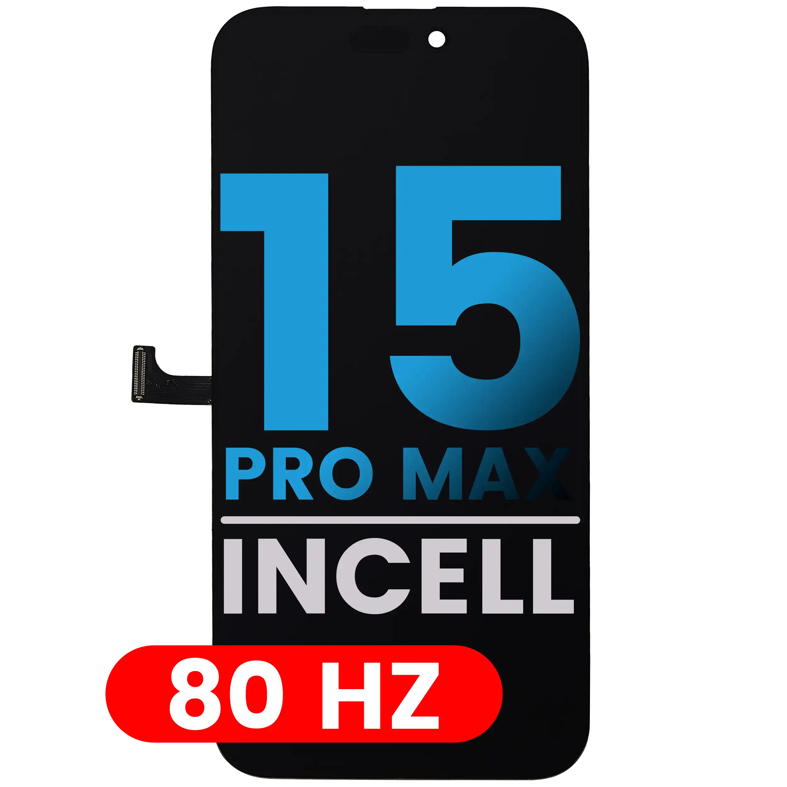 Lcd Assembly Compatible For Iphone 15 Pro Max (Aftermarket: Aq7 / Incell)