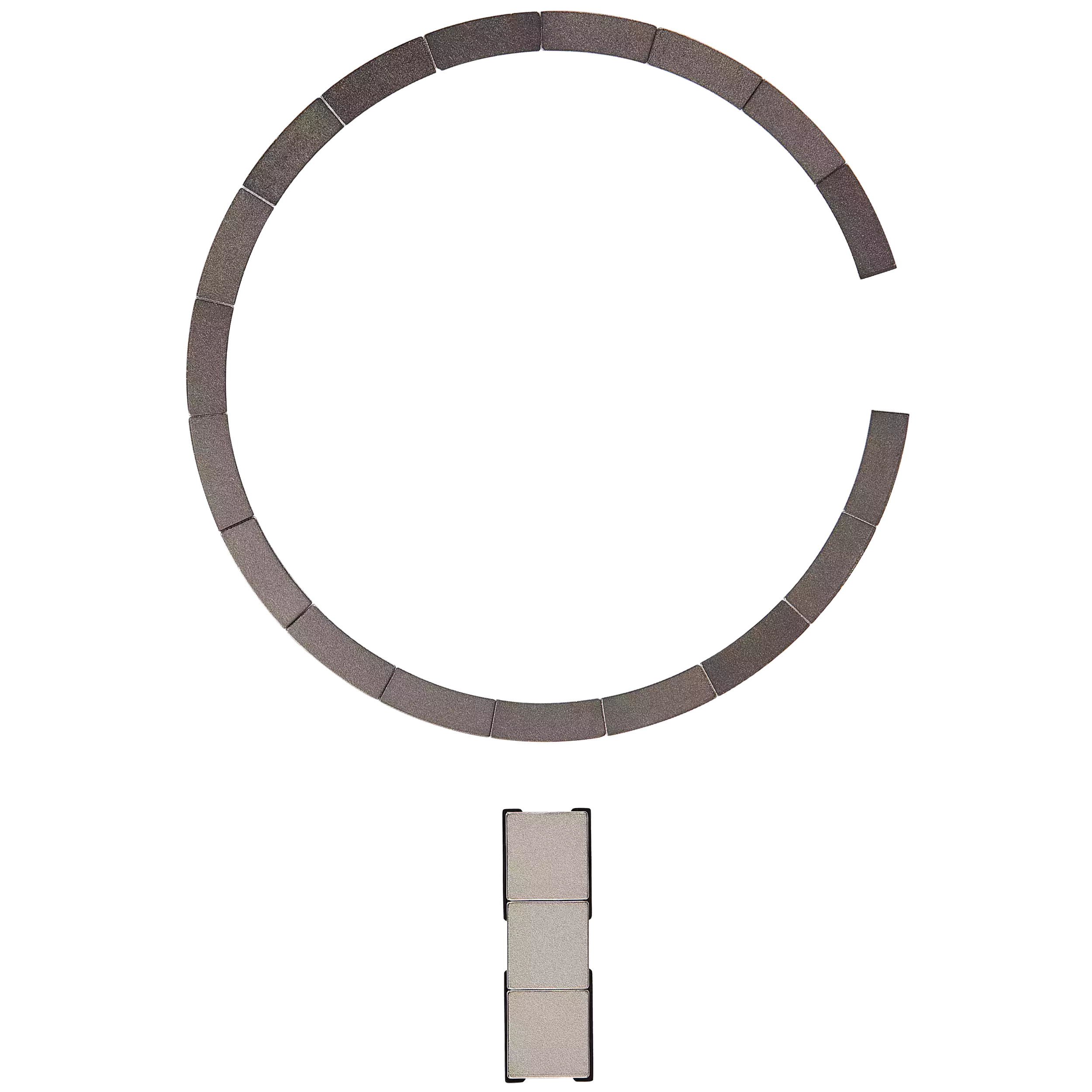 Wireless Nfc Charging Magsafe Magnet Compatible For Iphone 15 Pro / 15 Pro Max (Aftermarket Plus)