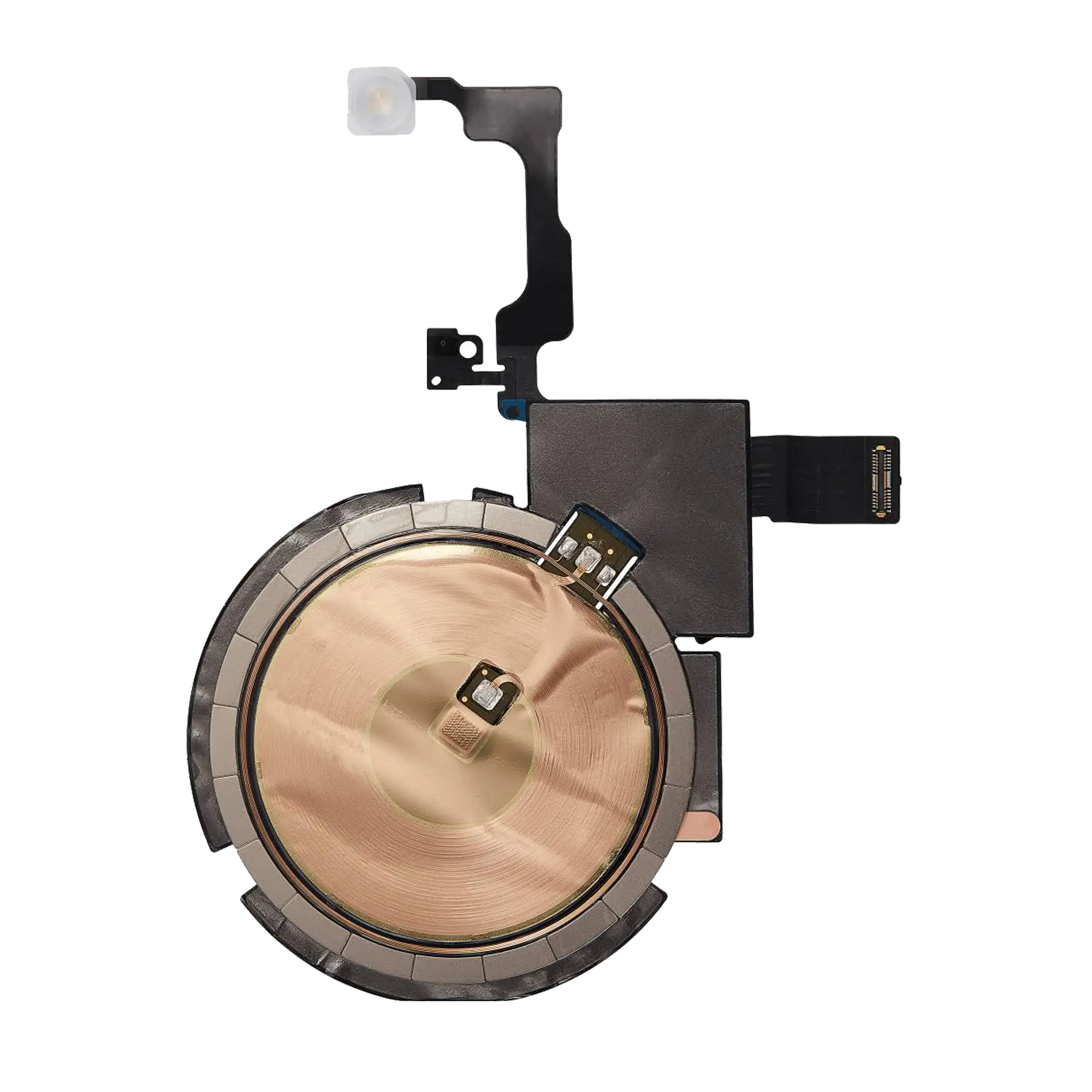 Wireless Nfc Charging Flex With Flashlight Flex Cable Compatible For Iphone 15 Pro Max