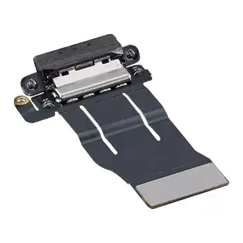 Charging Port (I/O) Flex Cable Compatible For Ipad Pro 13" 7Th Gen (2024) (Wifi / Cellular) (Official - Not Aftermarket) (Silver)