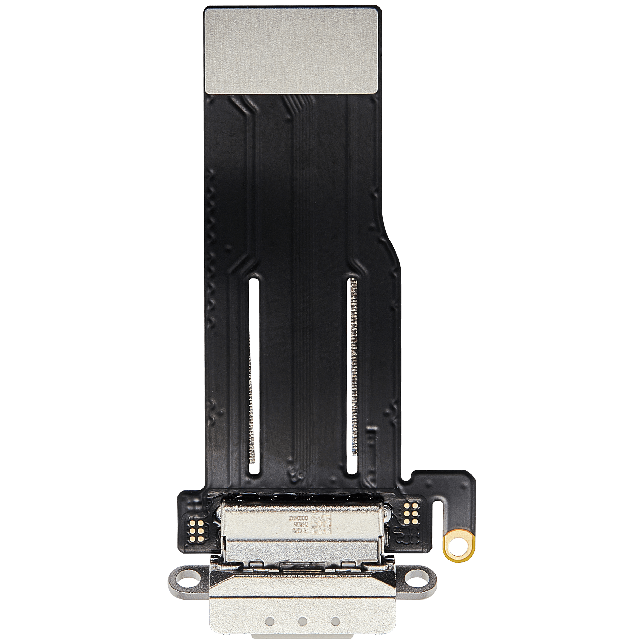Charging Port Flex Cable Compatible For Ipad Pro 13" 7Th Gen (2024) (Wifi / Cellular) (Aftermarket Plus) (Silver)