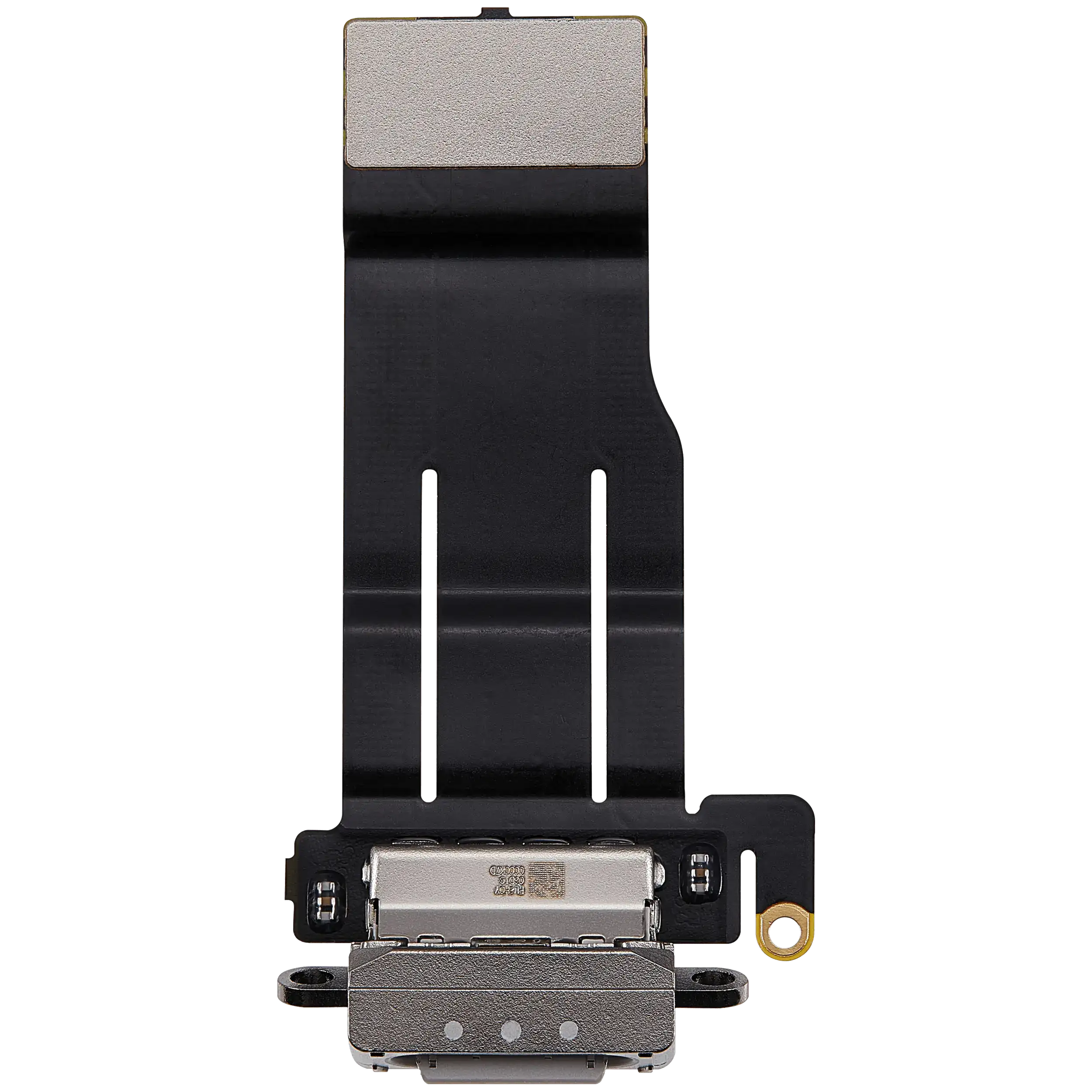 Charging Port Flex Cable Compatible For Compatible For Ipad Pro 13" 7Th Gen (2024) (Wifi / Cellular) (Premium) (Silver)