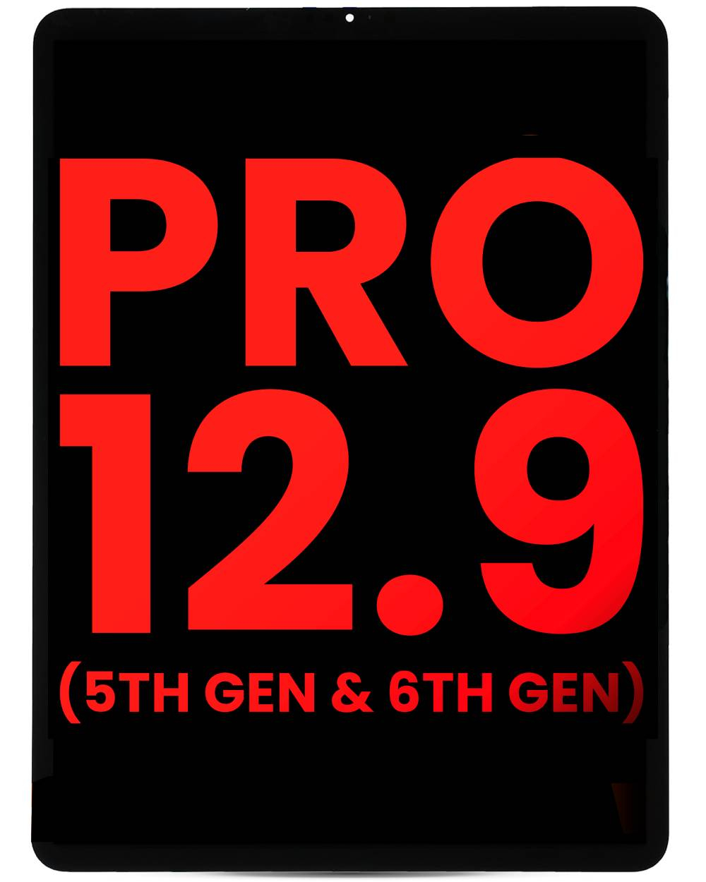 Lcd Assembly With Digitizer Compatible For Ipad Pro 12.9" 5Th Gen (2021) / Pro 12.9" 6Th Gen (2022) (Aftermarket Plus) (All Colors)