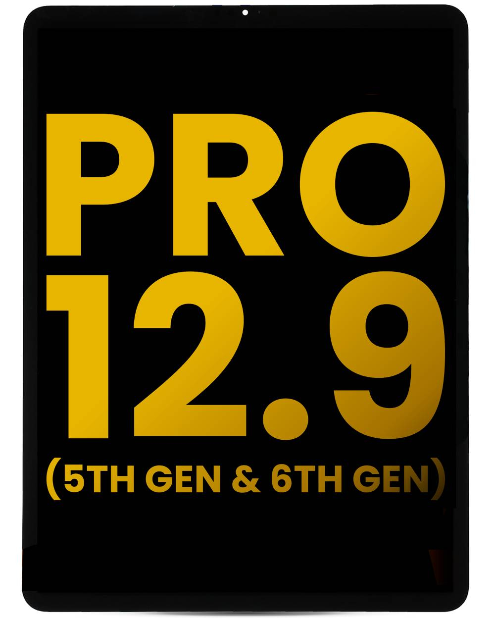 Lcd Assembly With Digitizer Compatible For Ipad Pro 12.9" 5Th Gen (2021) / Pro 12.9" 6Th Gen (2022) (Refurbished) (All Colors)