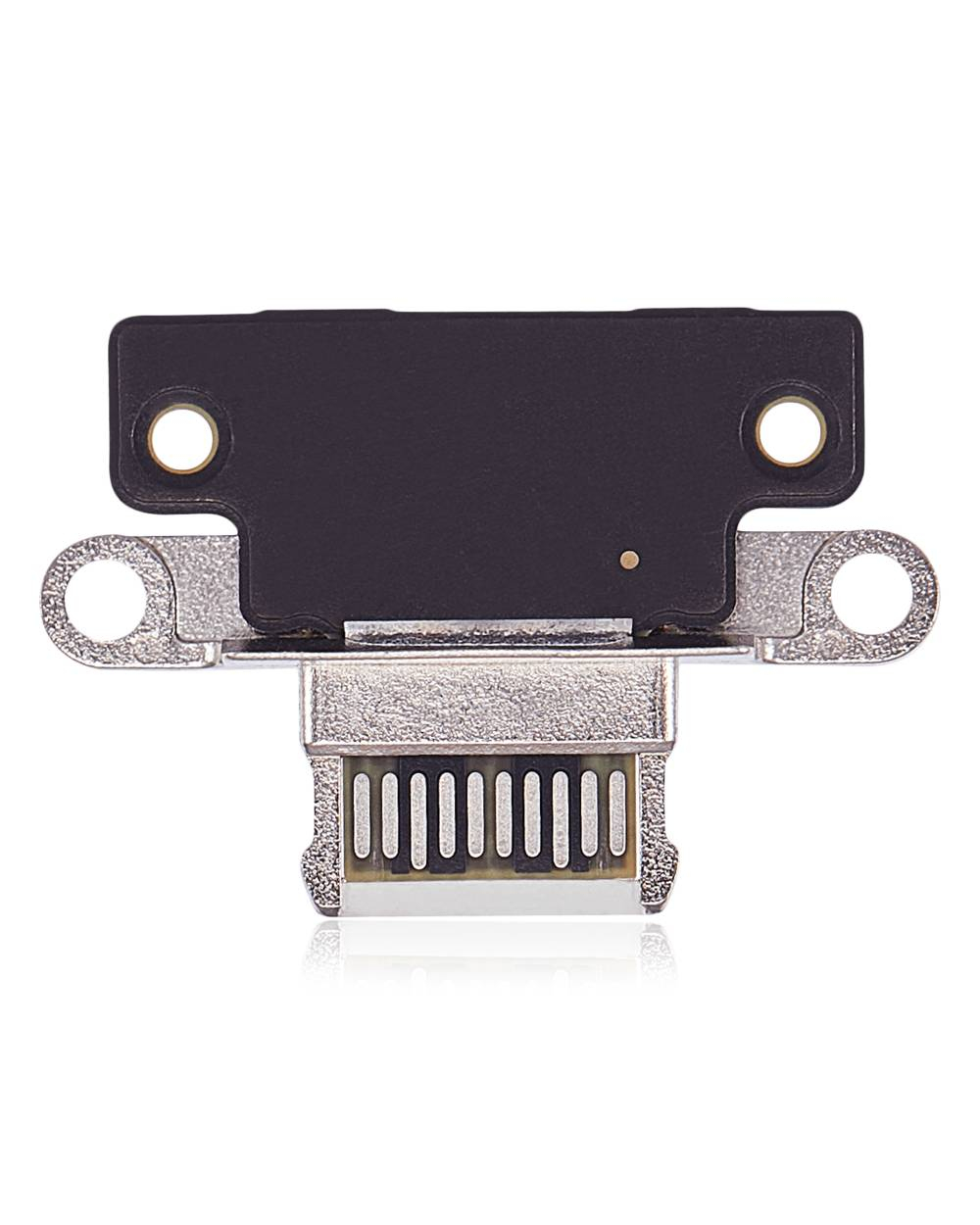 Charging Port For Ipad Pro 11" (2018-2022) & 12.9" (2018-2022), Silver, Soldering Required, 10 Pack