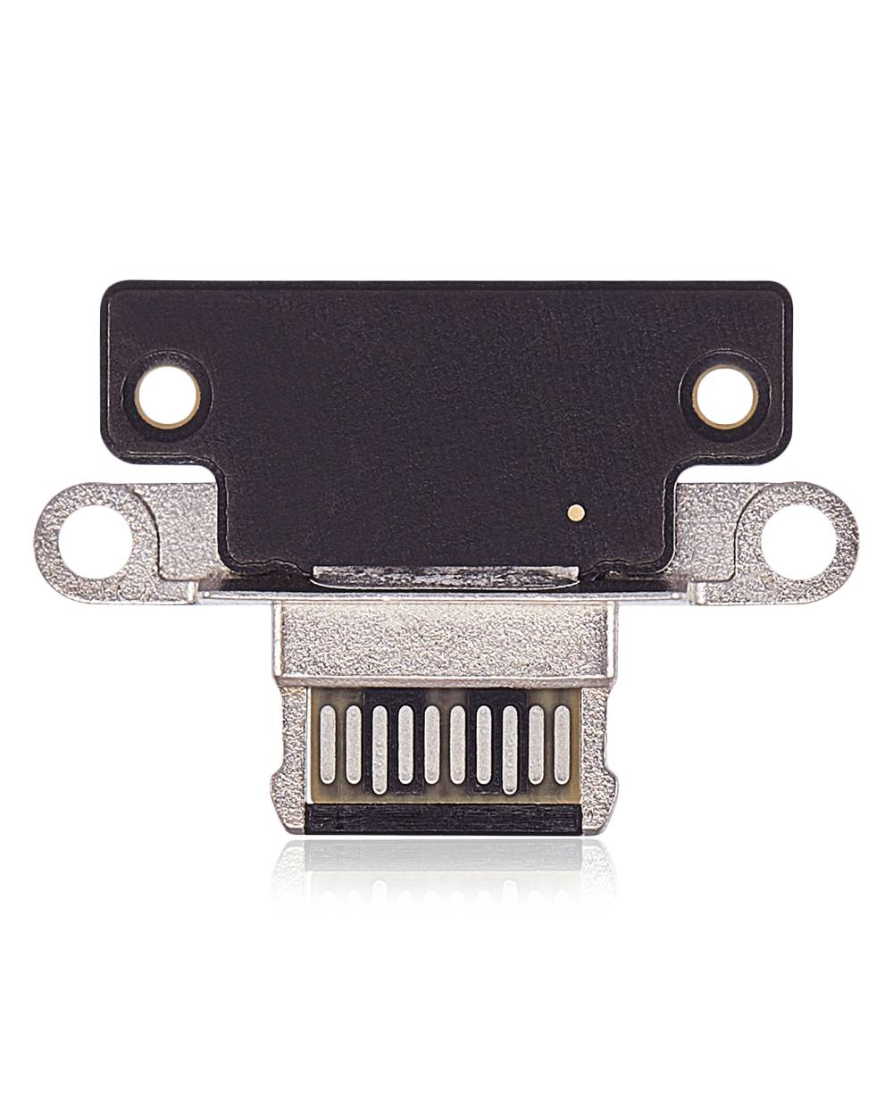 Charging Port For Ipad Pro 11" (2018-2022) And 12.9" (2018-2022) Space Gray, Soldering Required, 10 Pack