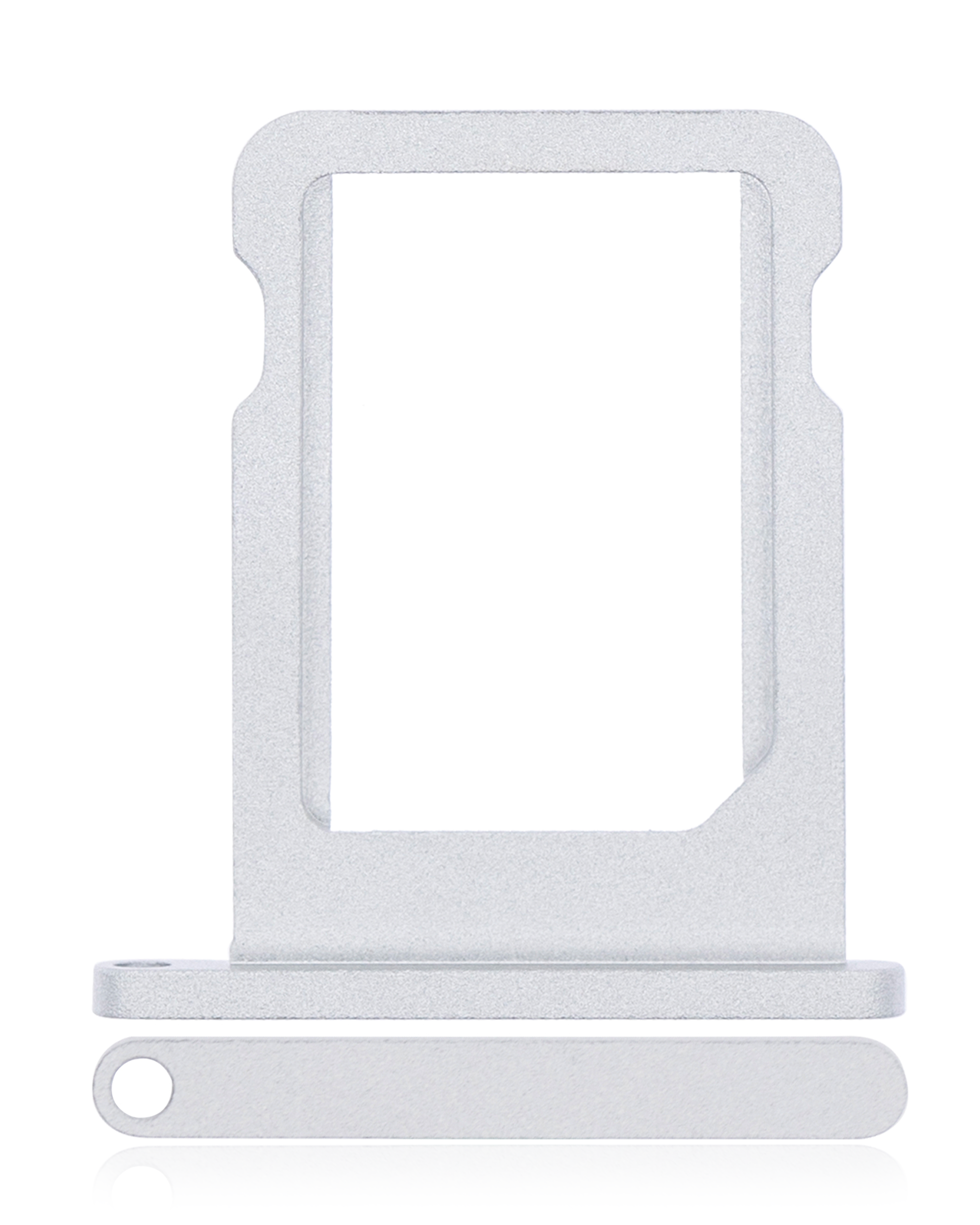 Sim Card Tray Compatible For Ipad Pro 11" 1St Gen (2018) /  Pro 11" 2Rd Gen (2020) / Pro 12.9" 3Rd Gen (2018) / 4Th Gen (2020) (Silver)
