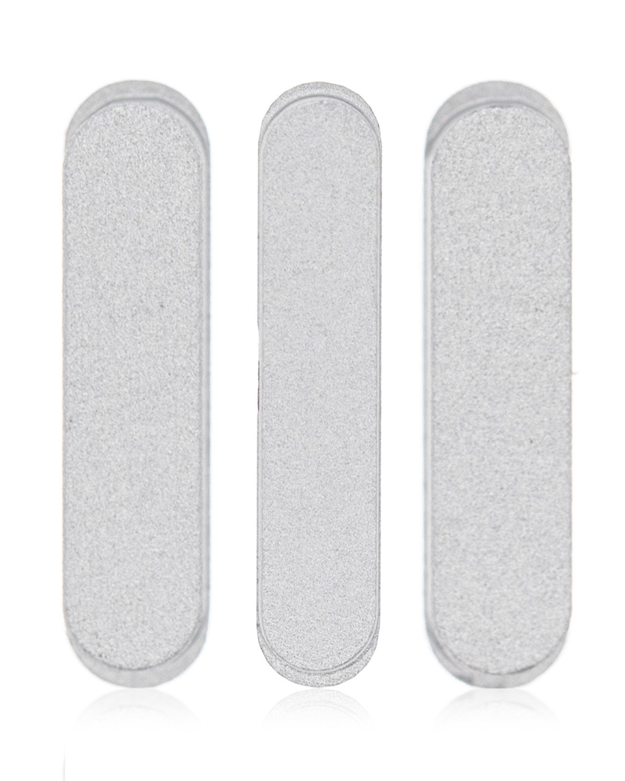 Hard Buttons Set (Power / Volume) Compatible For Ipad Pro 12.9" 3Rd Gen (2018) / Ipad Pro 11" 1St Gen (2018) (Silver)