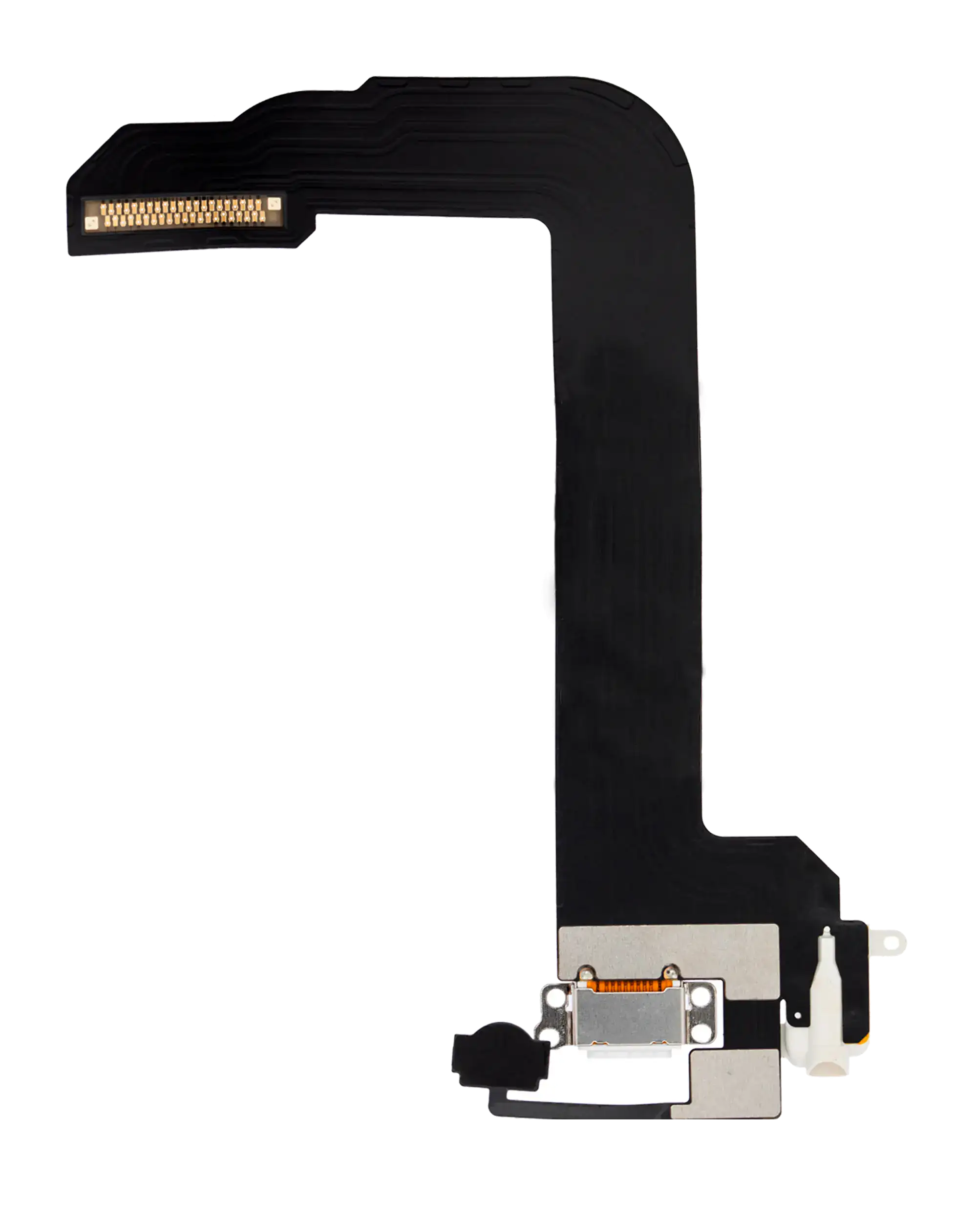 Headphone Jack With Charging Port Flex Cable Compatible For Ipod Touch 6 / Ipod Touch 7 (White)
