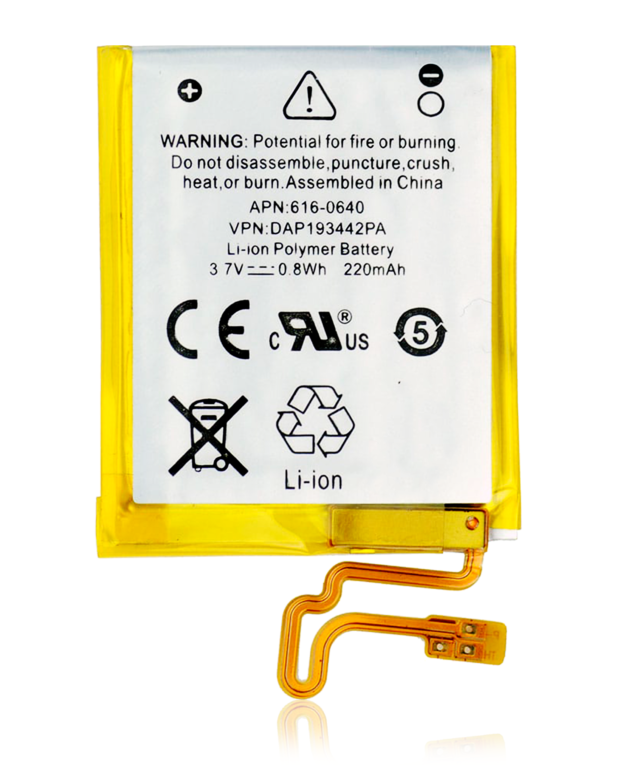 Replacement Battery Compatible For Ipod Nano 7