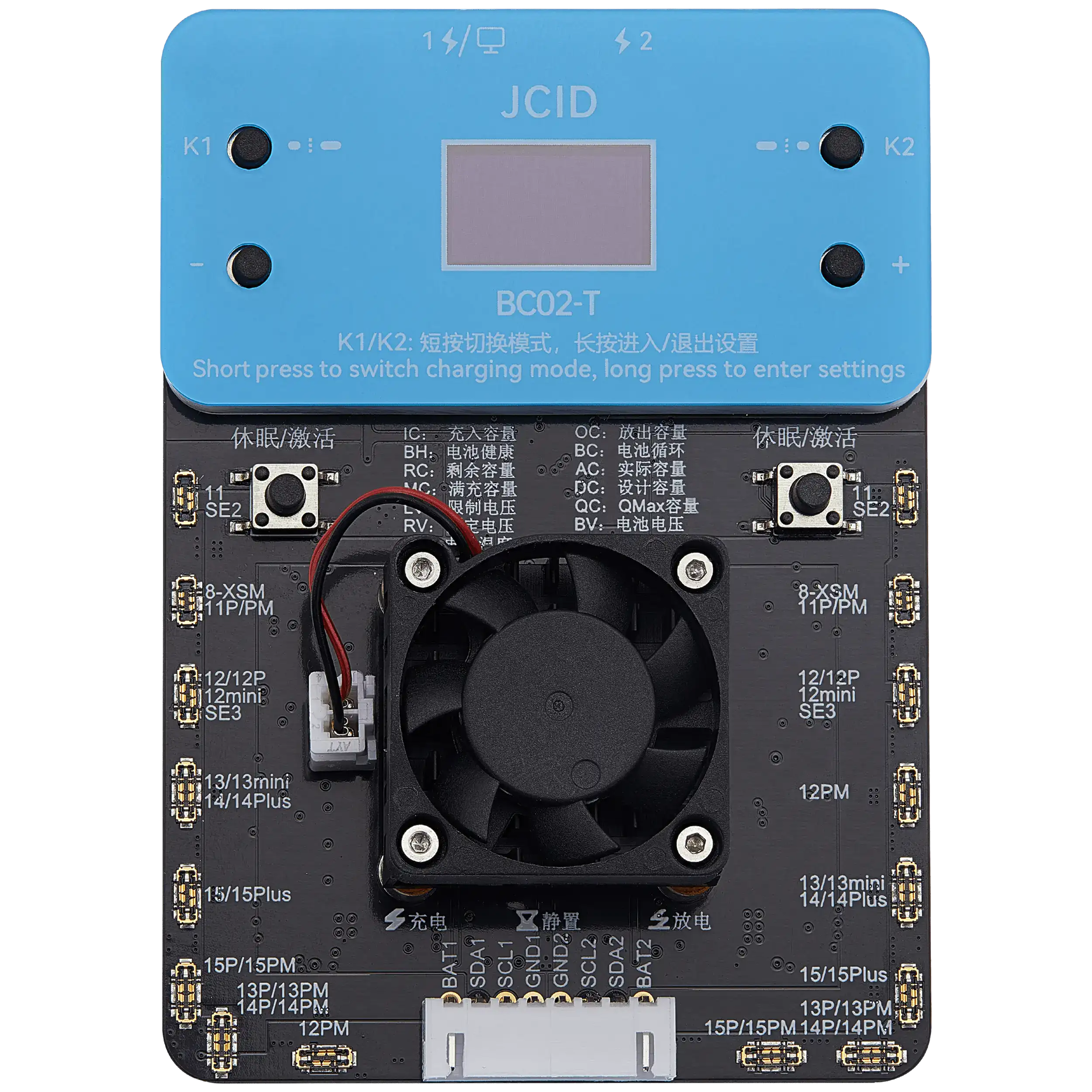 Battery Cycle Repair Station Bc02-T Compatible For Iphone (Jcid)