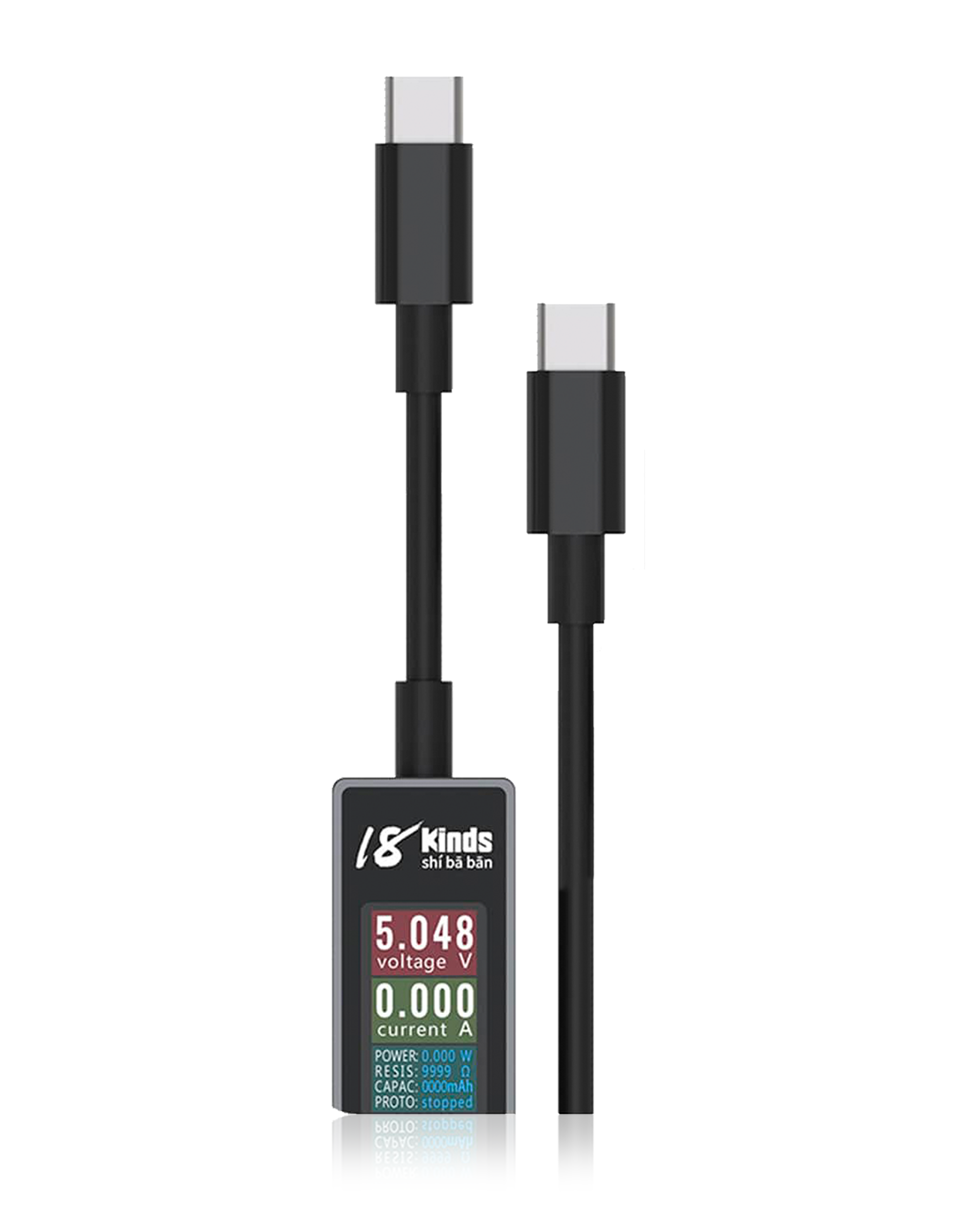 Av Line Pro Fast Power Amp Voltage Diagnostic Cable (Type-C To Type-C)