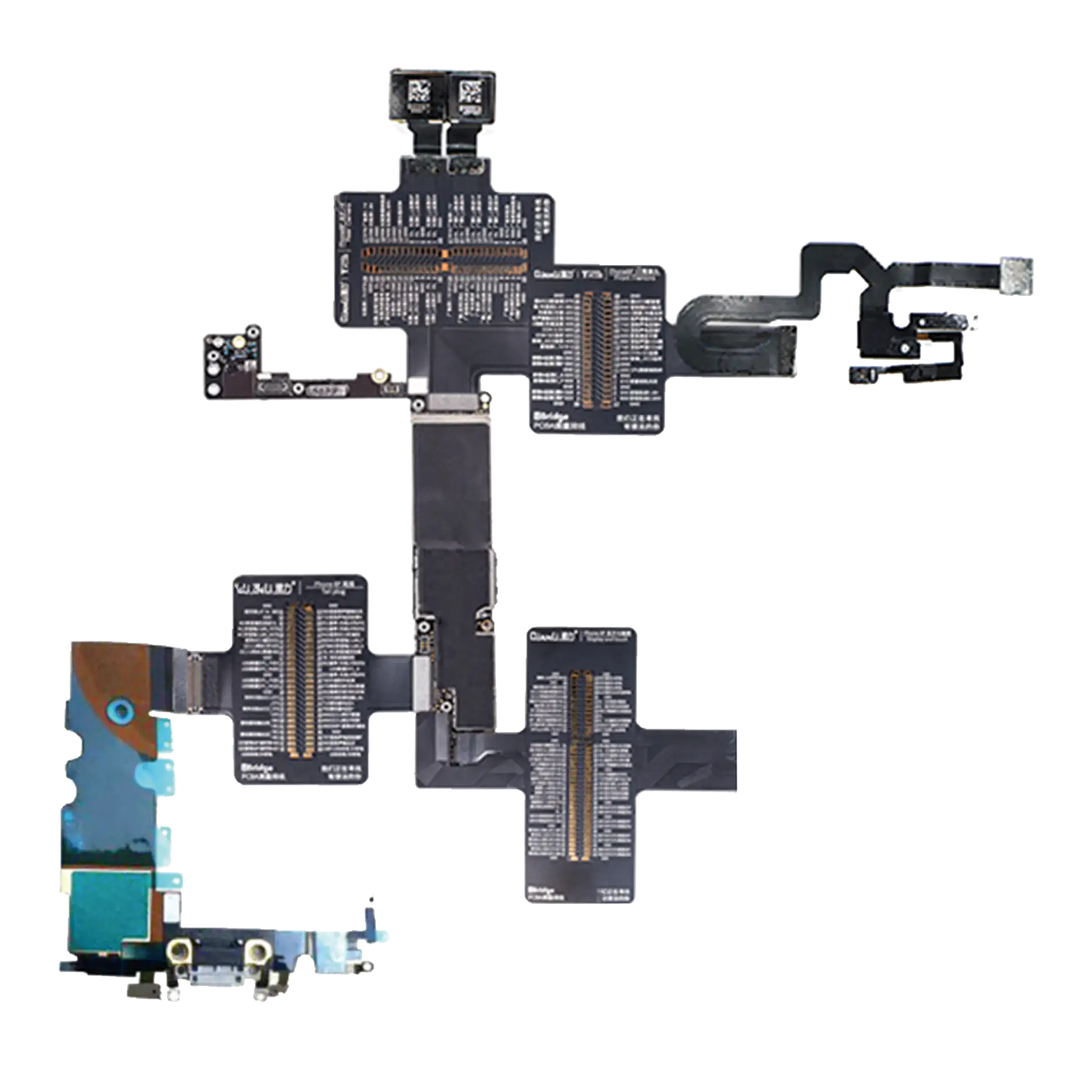 Ibridge Motherboard Resistance / Voltage / Signal Test Extension Cable Compatible For Iphone 8 Plus (Qianli)