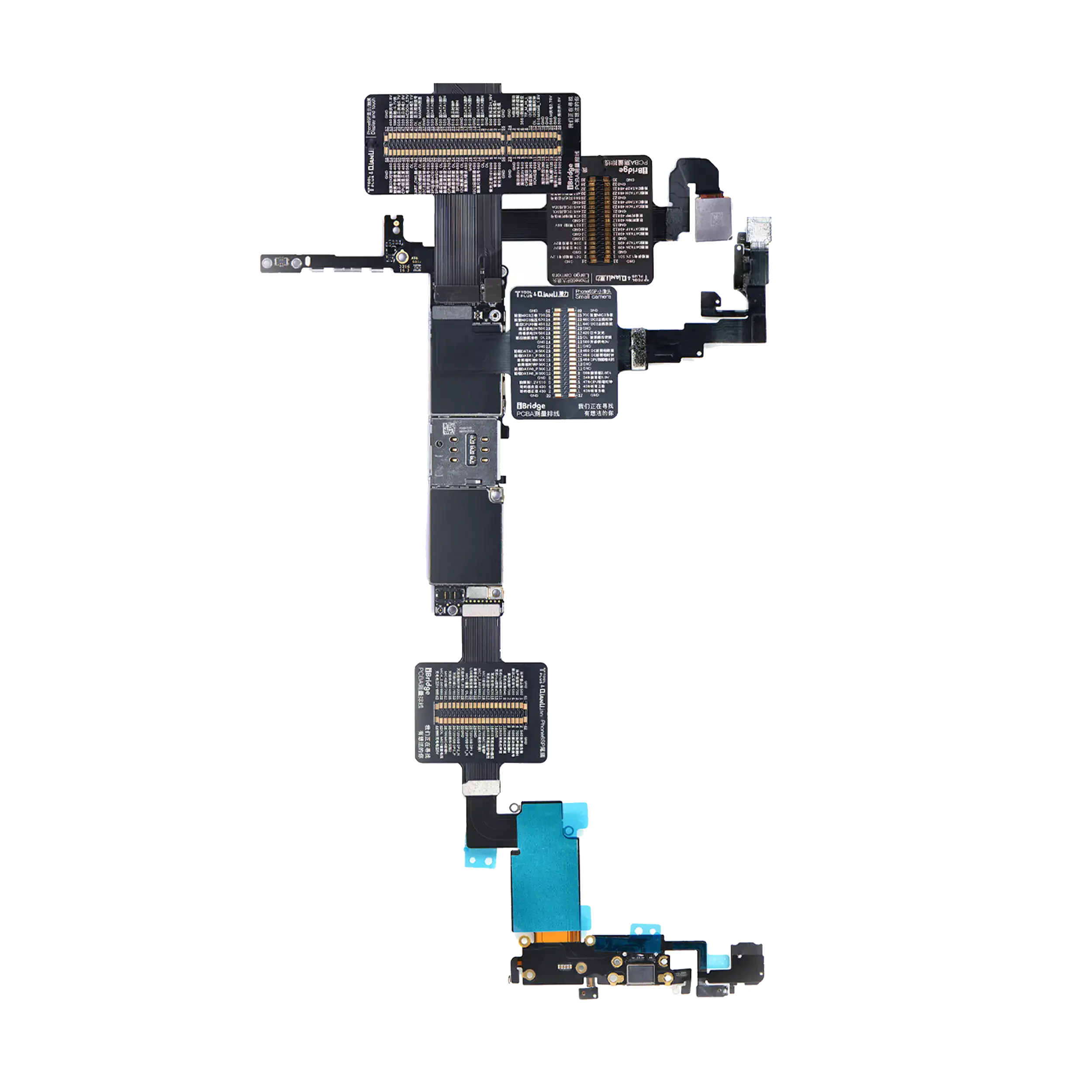 Ibridge Motherboard Resistance / Voltage / Signal Test Extension Cable Compatible For Iphone 6S Plus (Qianli)