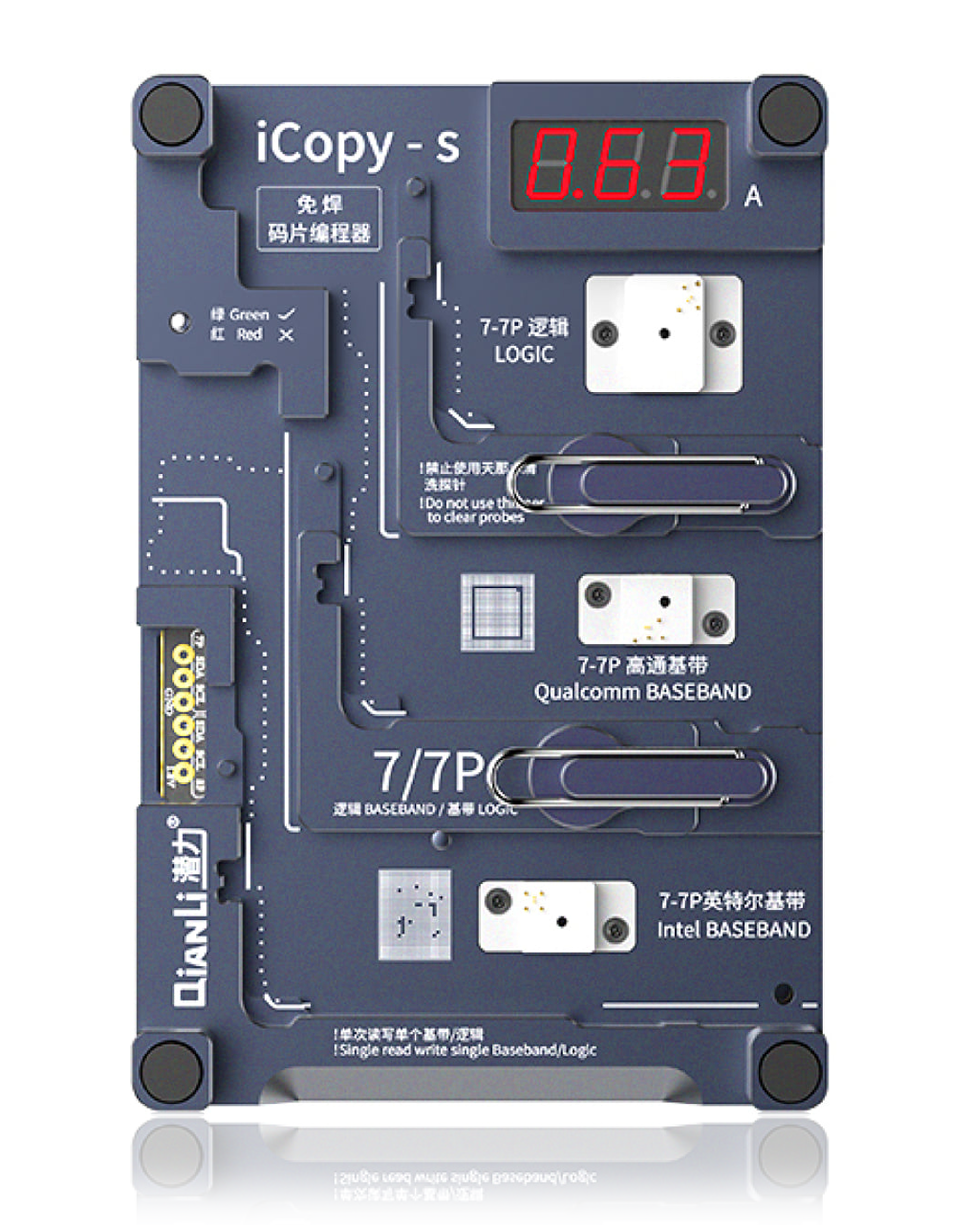 Icopy-S Double Side Chip Test Frame Compatible For Iphone 7 / 7 Plus / 8 / 8 Plus (Qianli)