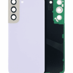 Back Cover Glass With Camera Lens Compatible For Samsung Galaxy S22 5G (No Logo) (Aftermarket Plus) (Violet)