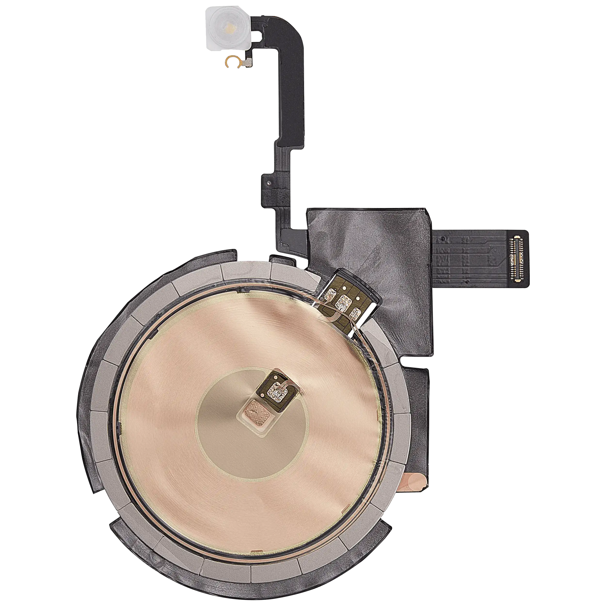 Wireless Nfc Charging Flex With Flashlight Flex Cable Compatible For Iphone 15 Pro (Aftermarket Plus)