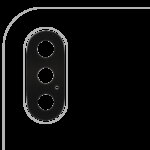 Back Camera Lens (Glass Only) With Adhesive Compatible For Iphone X (All Colors) (10 Pack) (Real Sapphire L Premium)