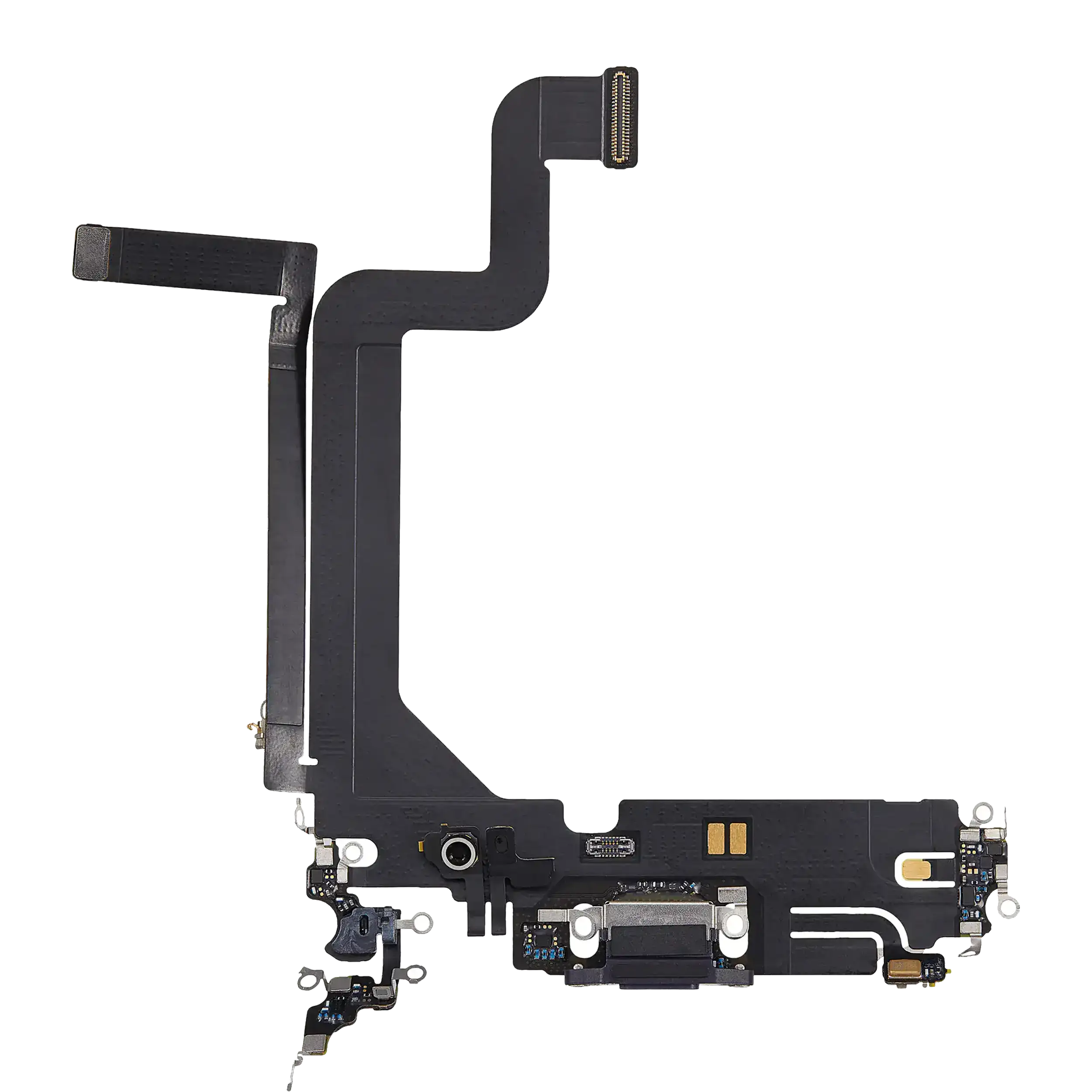 Charging Port Flex Cable Compatible For Iphone 14 Pro Max (Used  Pull) (Deep Purple)