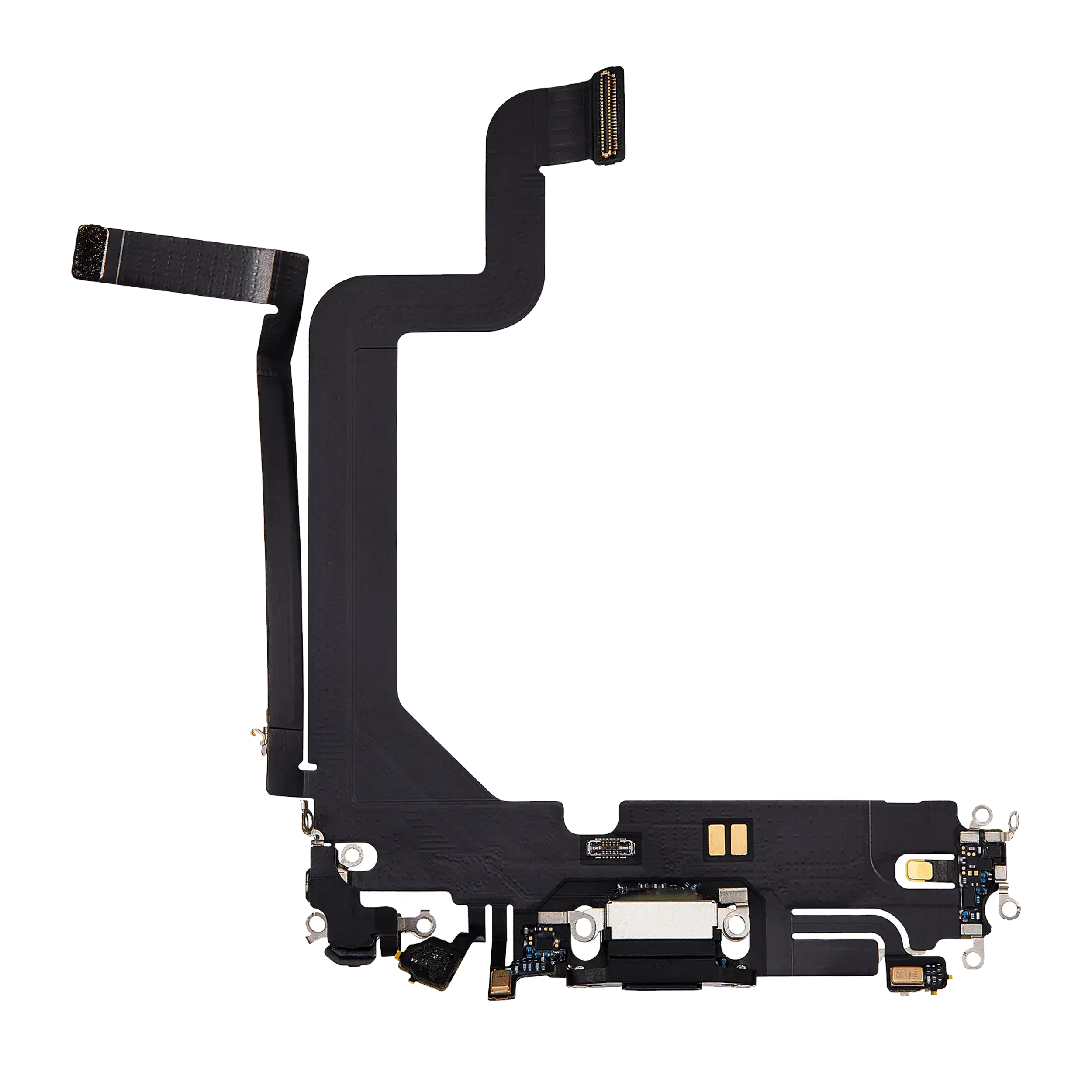 Charging Port Flex Cable Compatible For Iphone 14 Pro Max (Used  Pull) (Space Black)