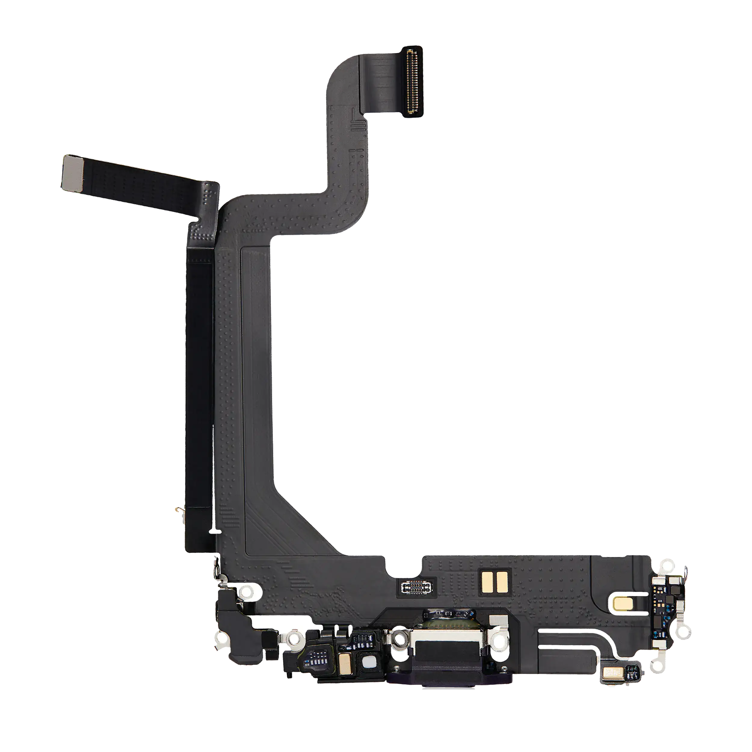 Charging Port Flex Cable Compatible For Iphone 14 Pro Max (Premium) (Deep Purple)