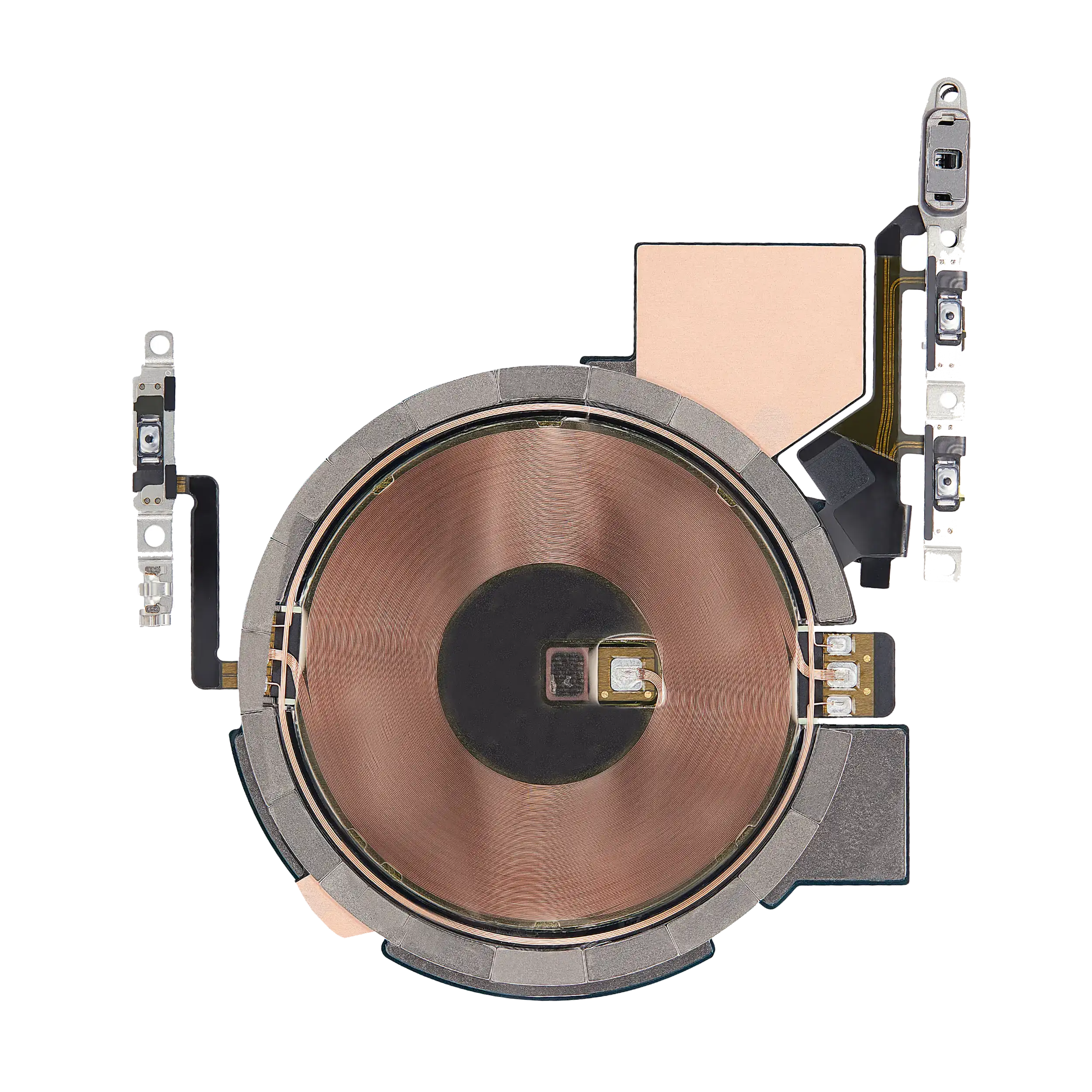 Wireless Nfc Charging Flex With Power & Volume Flex Pre-Installed Compatible For Iphone 14 Pro Max