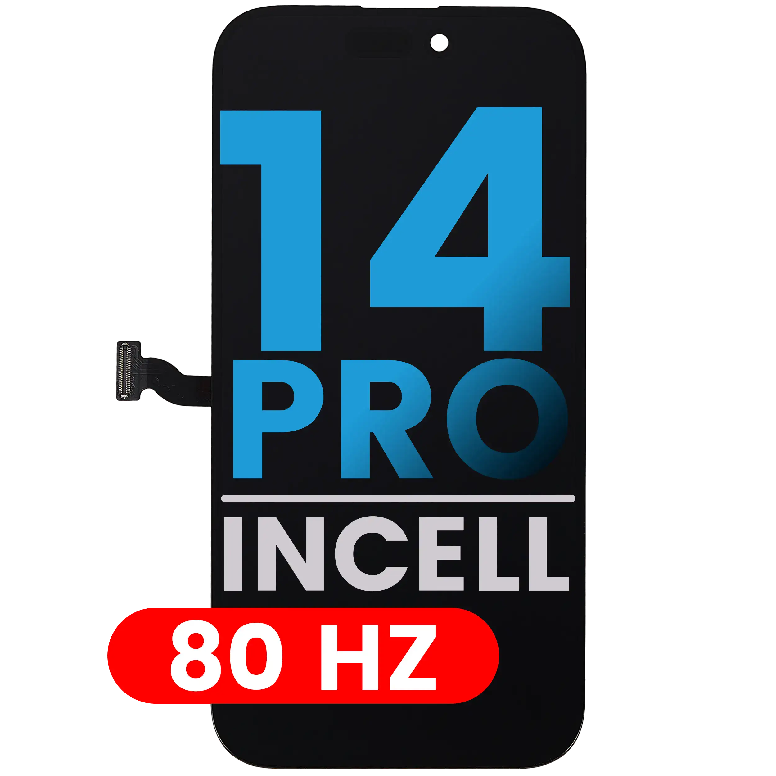 Lcd Assembly Compatible For Iphone 14 Pro (Aftermarket: Aq7 / Incell)