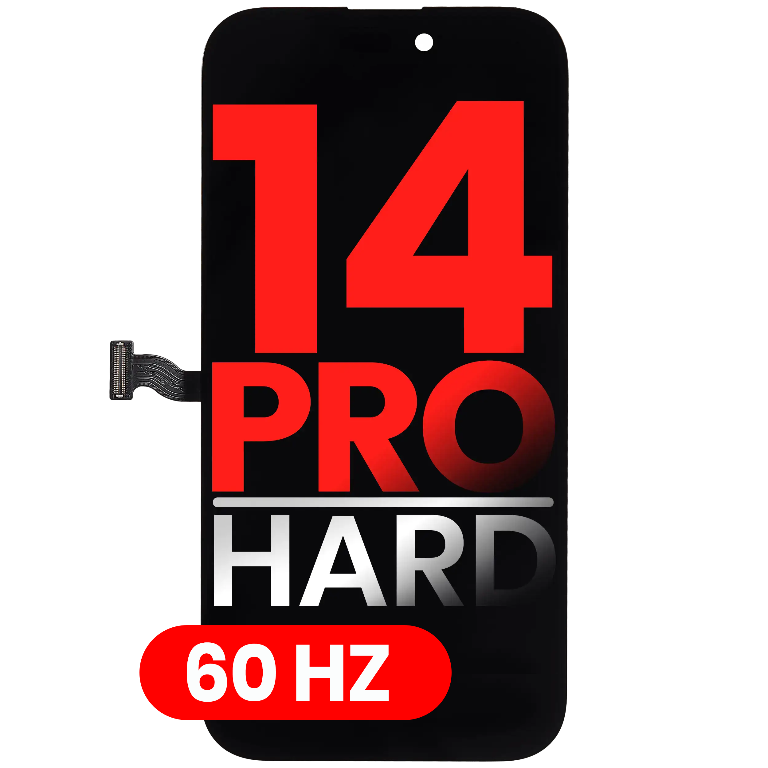 Oled Assembly Compatible For Iphone 14 Pro (Aftermarket Plus: Hard) (60Hz)