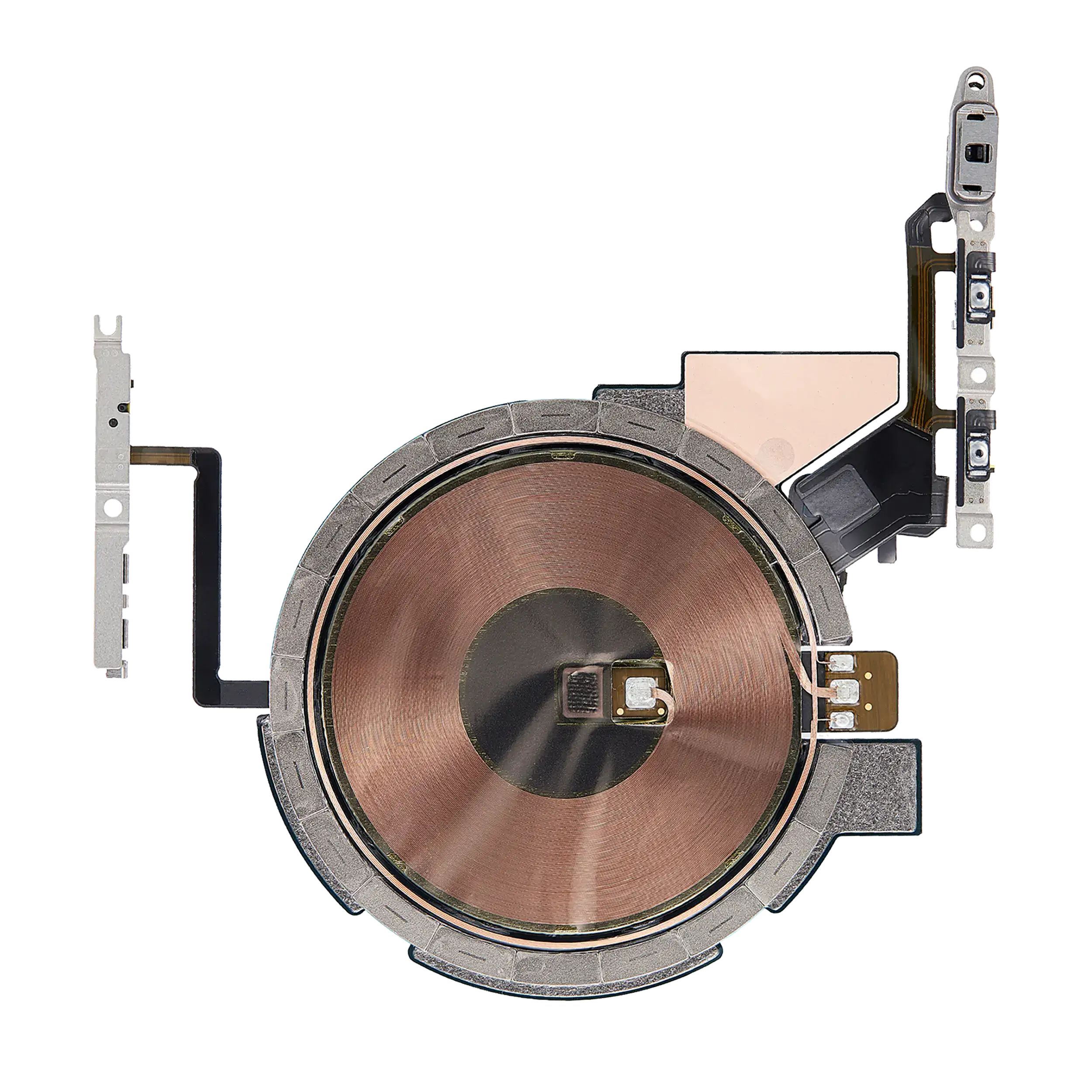 Wireless Nfc Charging Flex With Power & Volume Flex Pre-Installed Compatible For Iphone 14 Pro