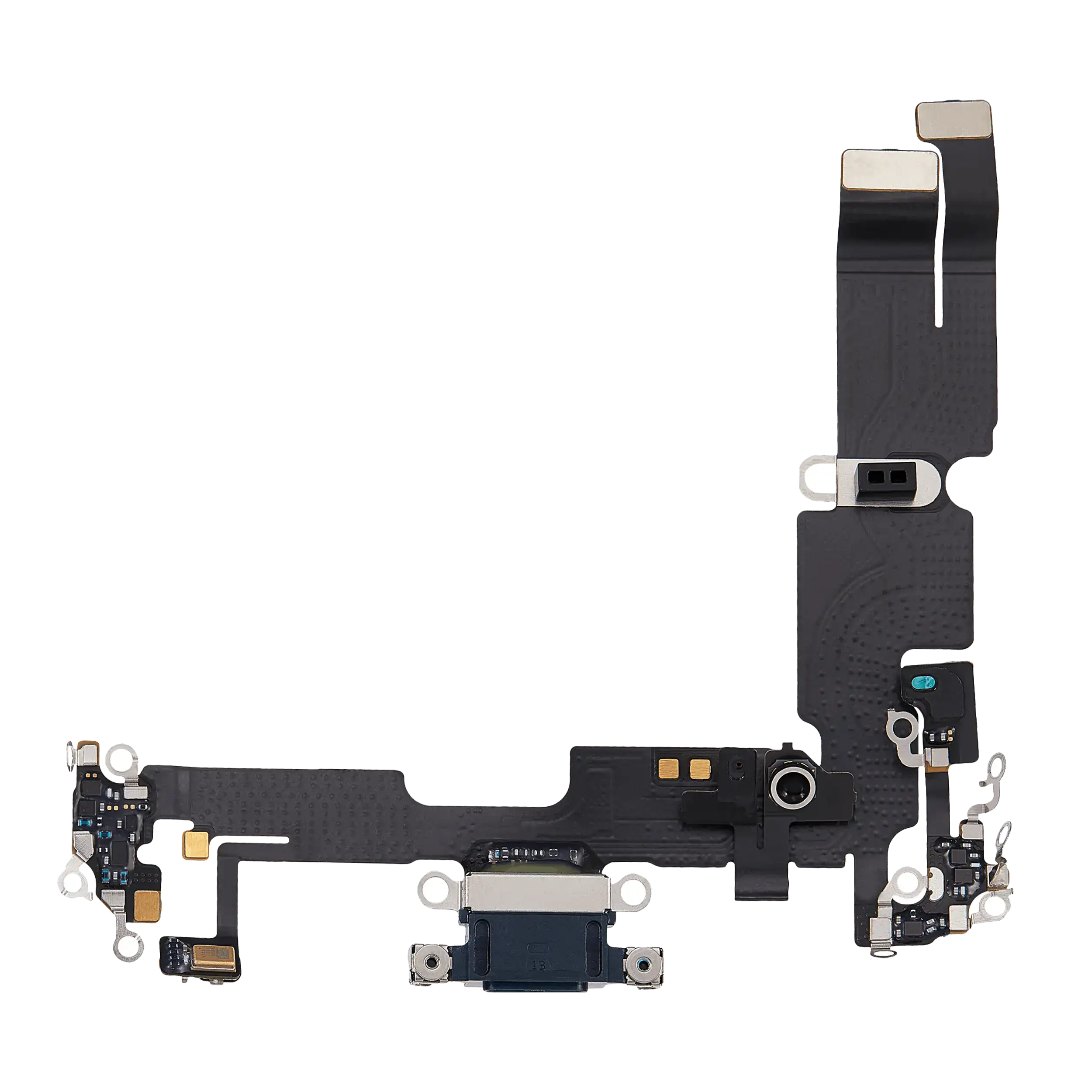 Charging Port Flex Cable Compatible For Iphone 14 Plus (Used  Pull) (Midnight)