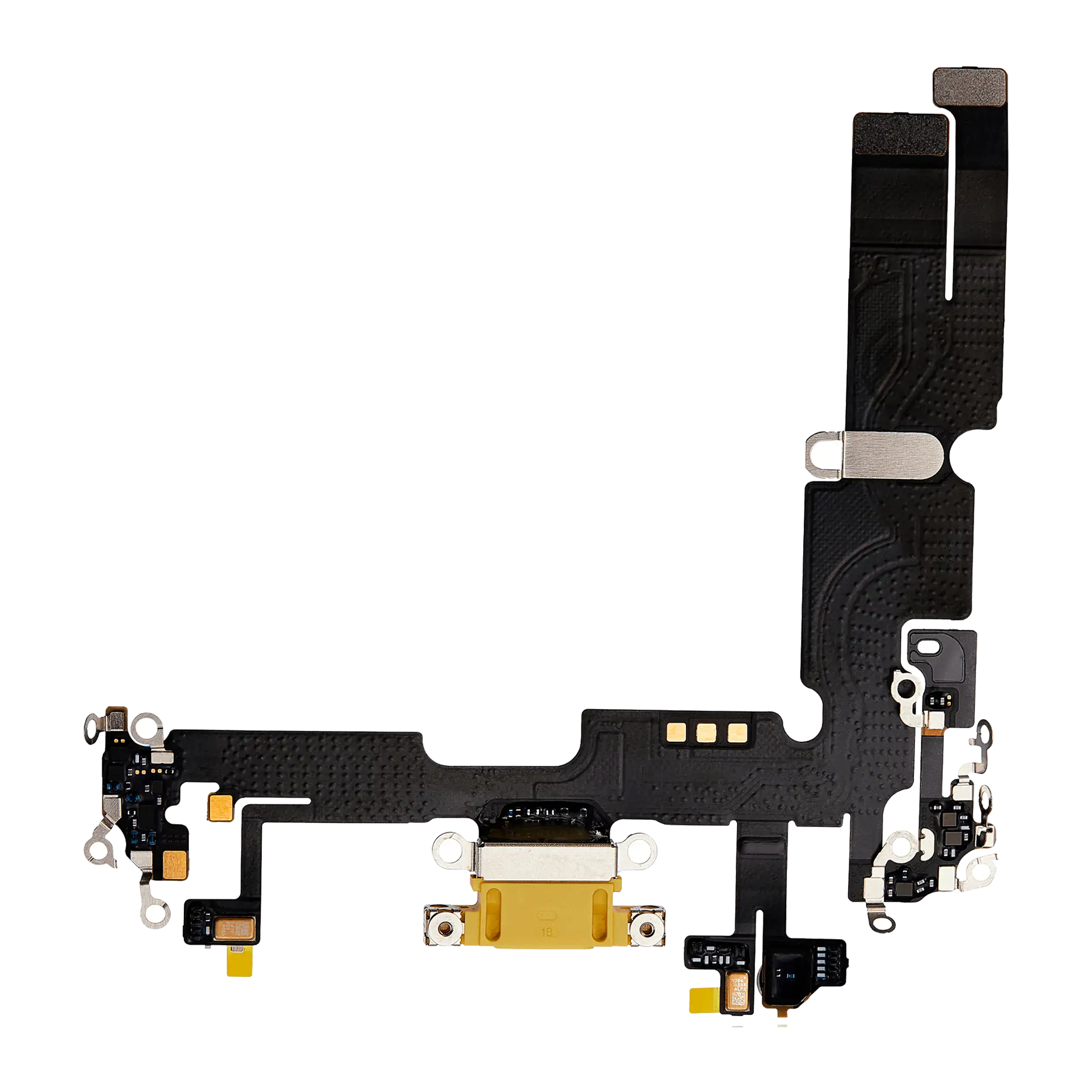 Charging Port Flex Cable Compatible For Iphone 14 Plus (Premium) (Yellow)